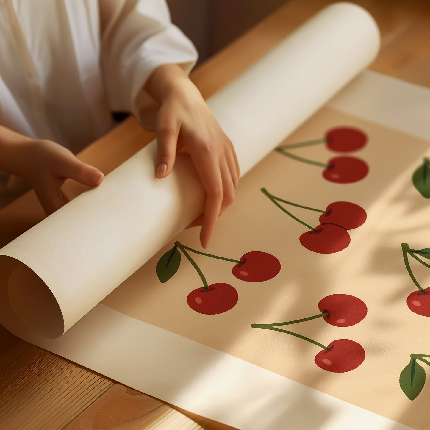 Summer Cherries Spell Sweet Peace