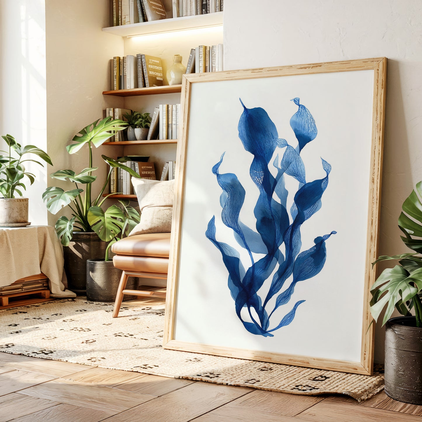 Beneath Waves of Tranquil Blue