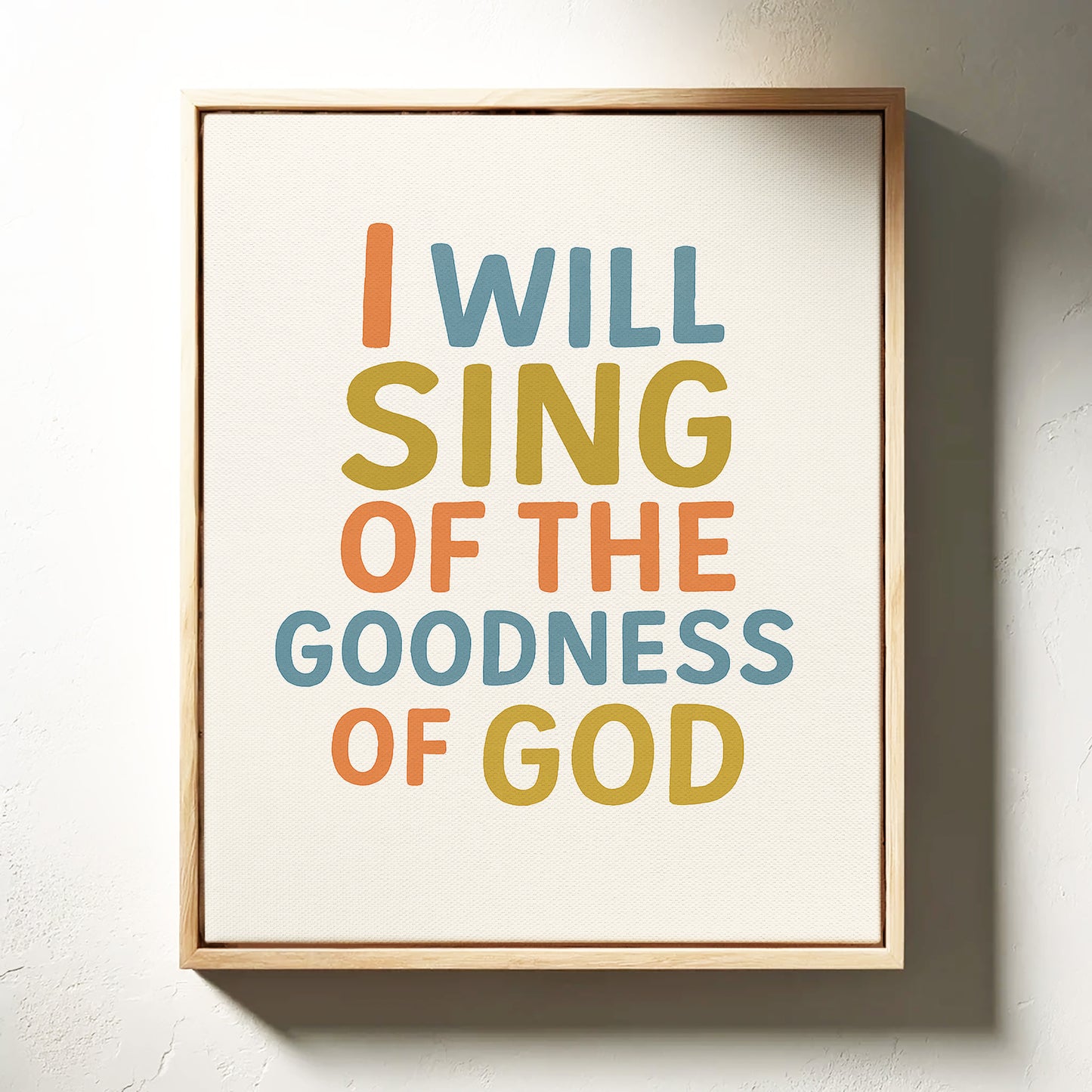 Sing of the Goodness of God Print
