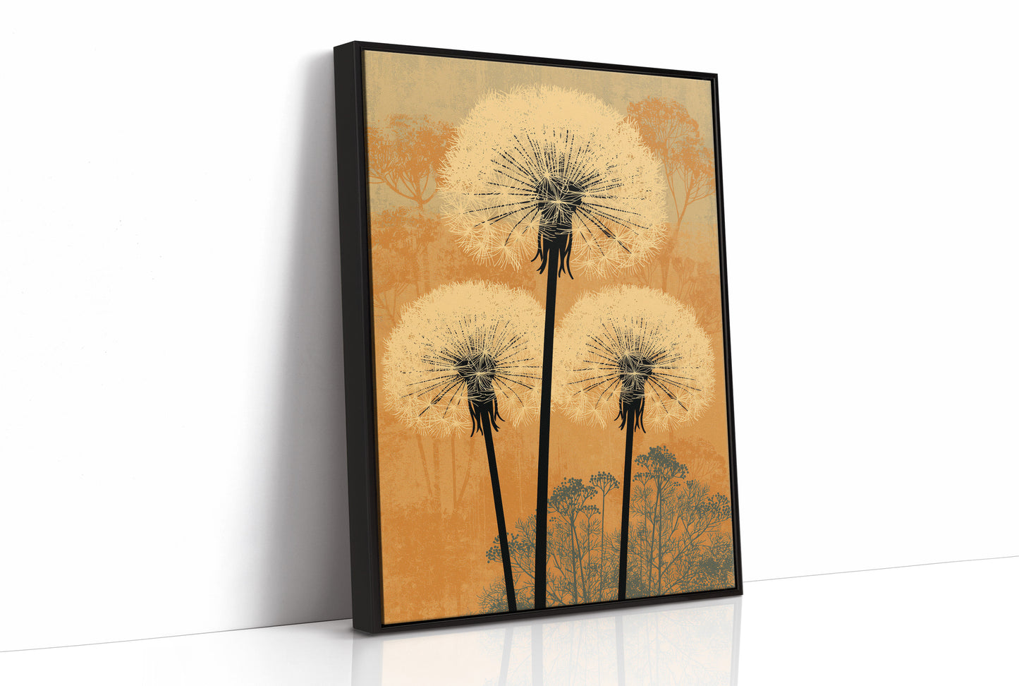 Dandelions at Golden Hour