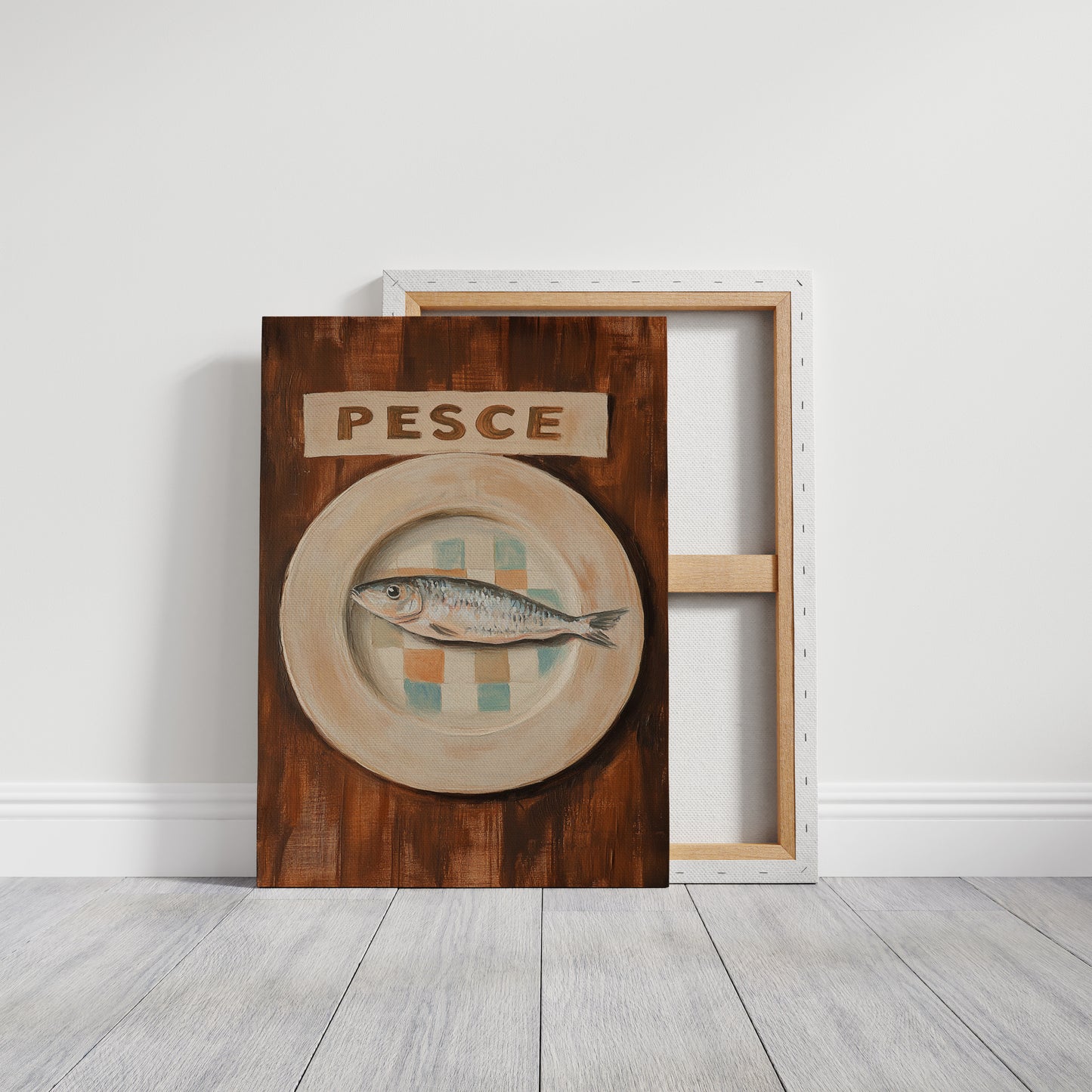 Pesce on a Checkered Plate