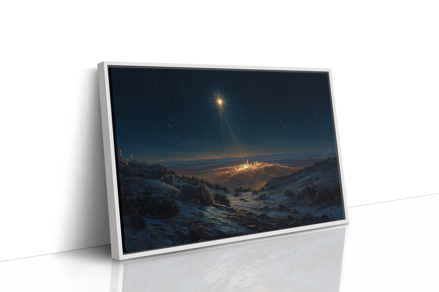 Distant City Under Celestial Guide