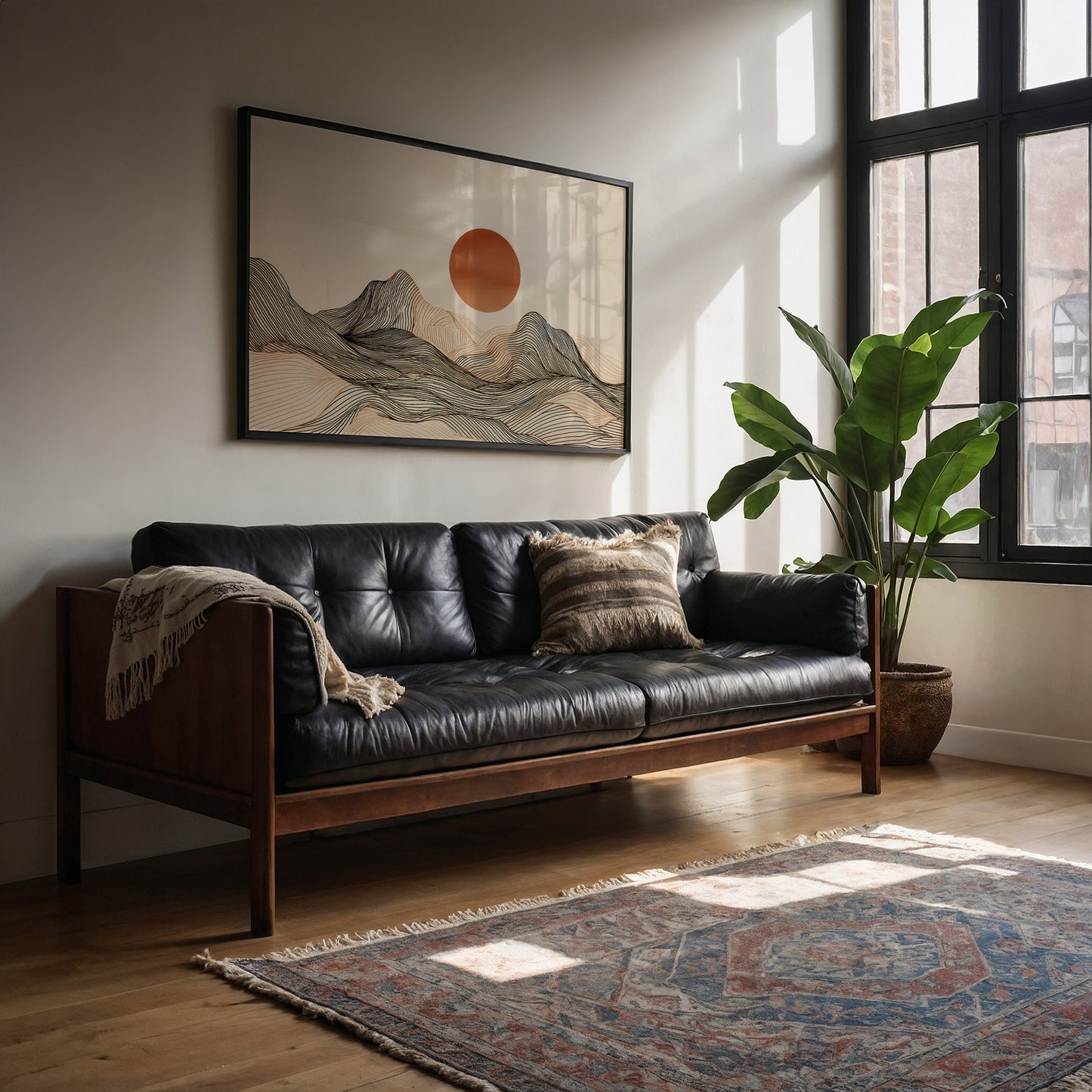 Mountains Flow Like Gentle Waves