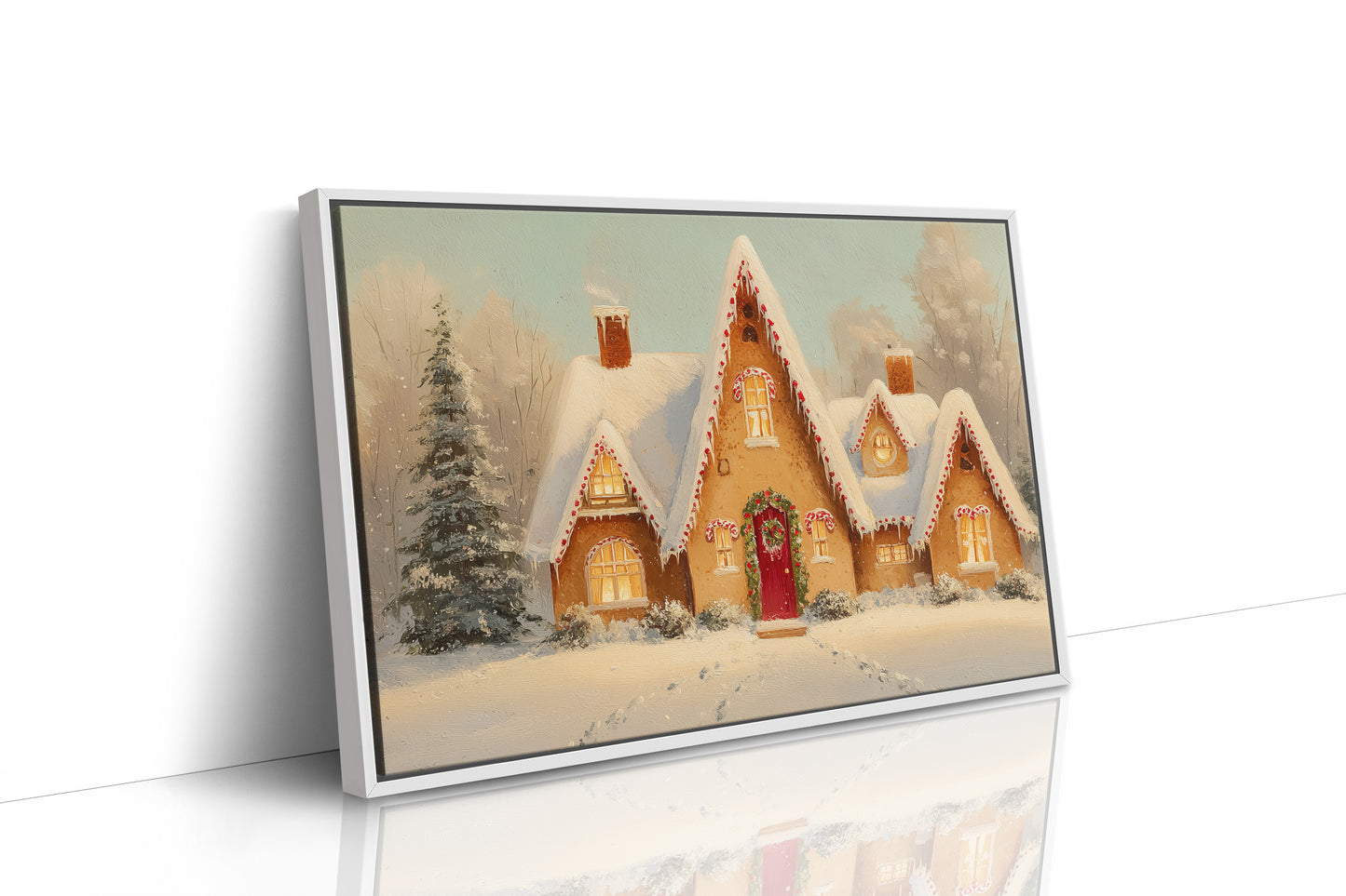 Gingerbread Cottages Share Winter Magic