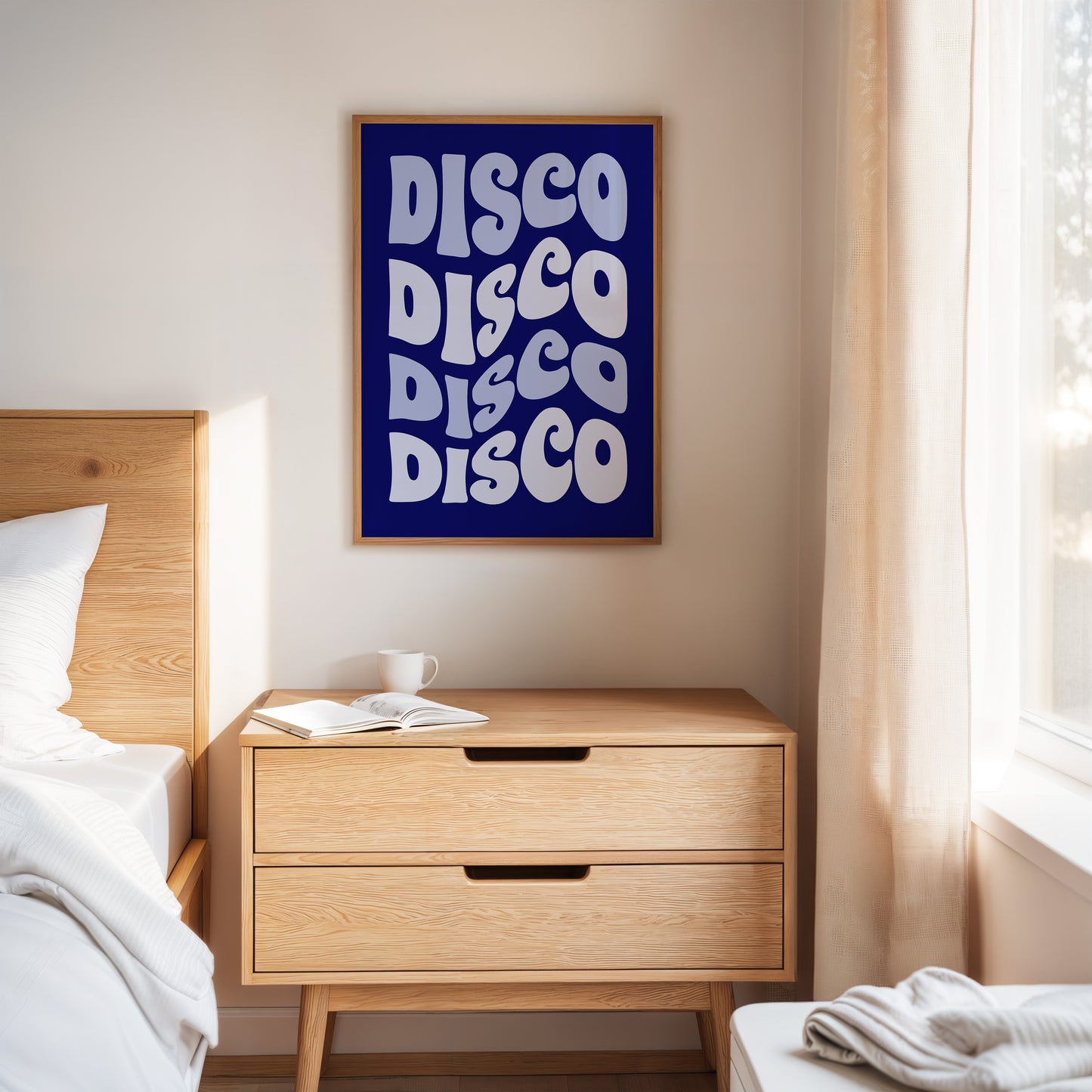 Midnight Grooves Dance Electric Blue