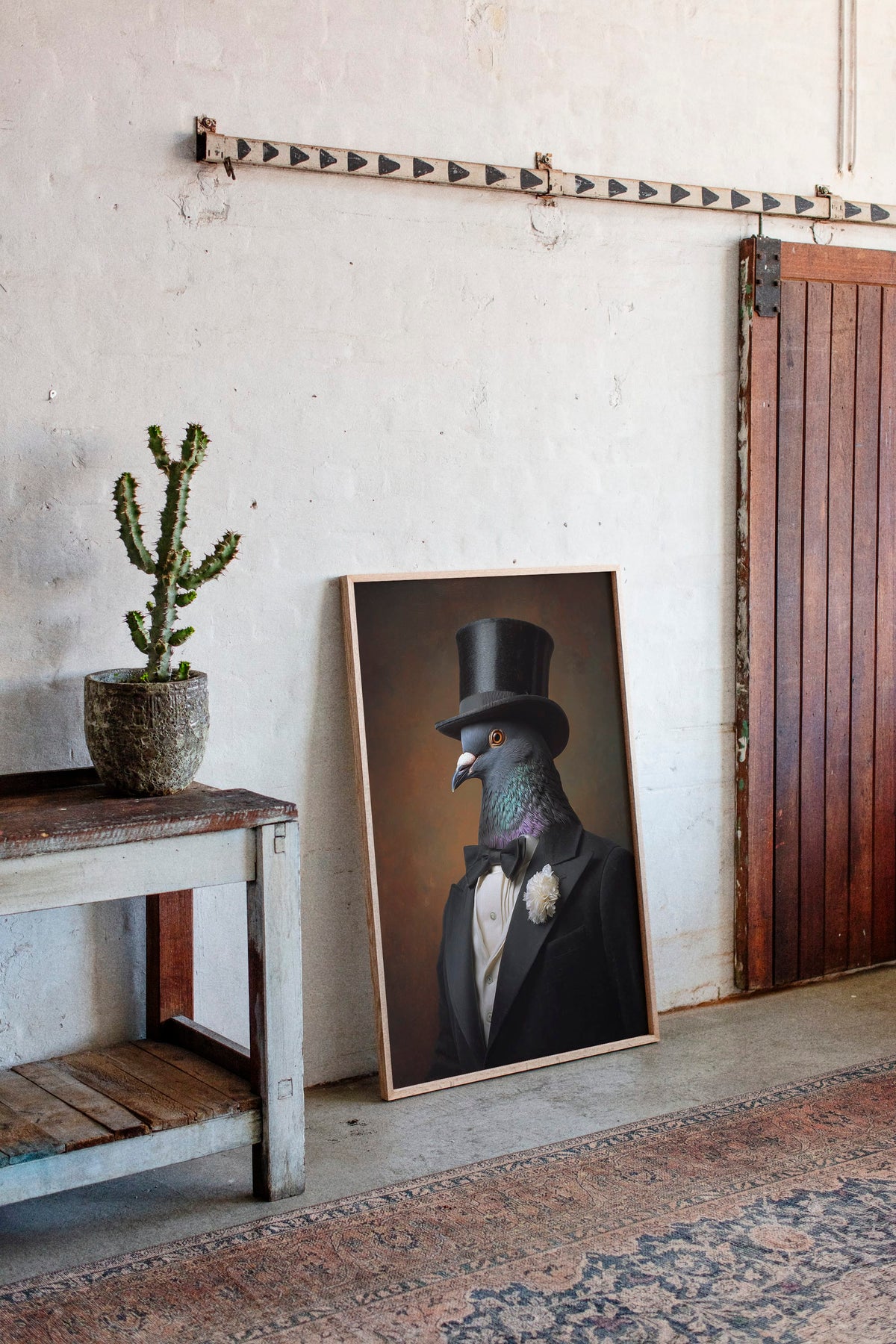 Dapper Feathers and Timeless Elegance