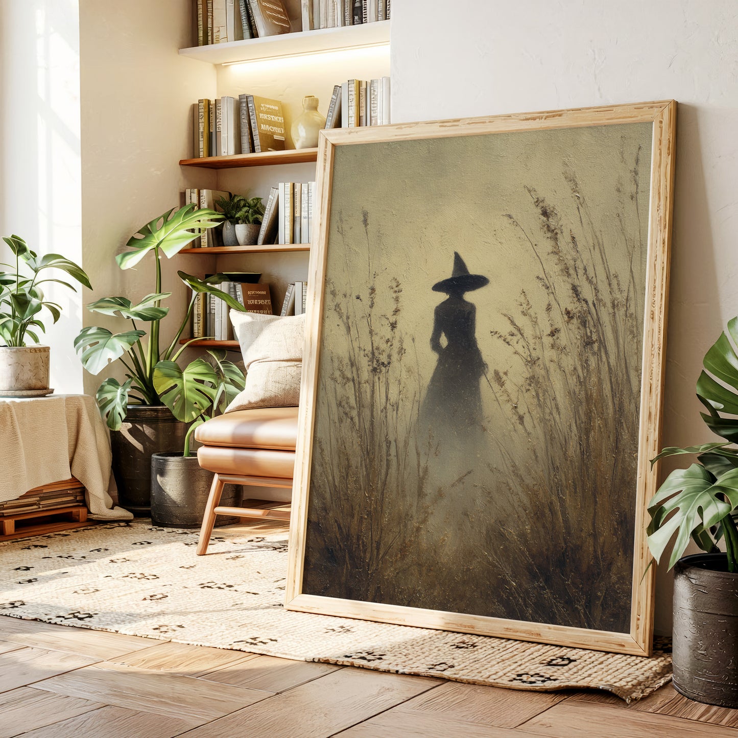 A Figure Beneath the Mist