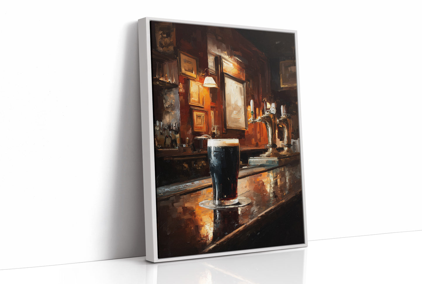 Pint in Golden Light