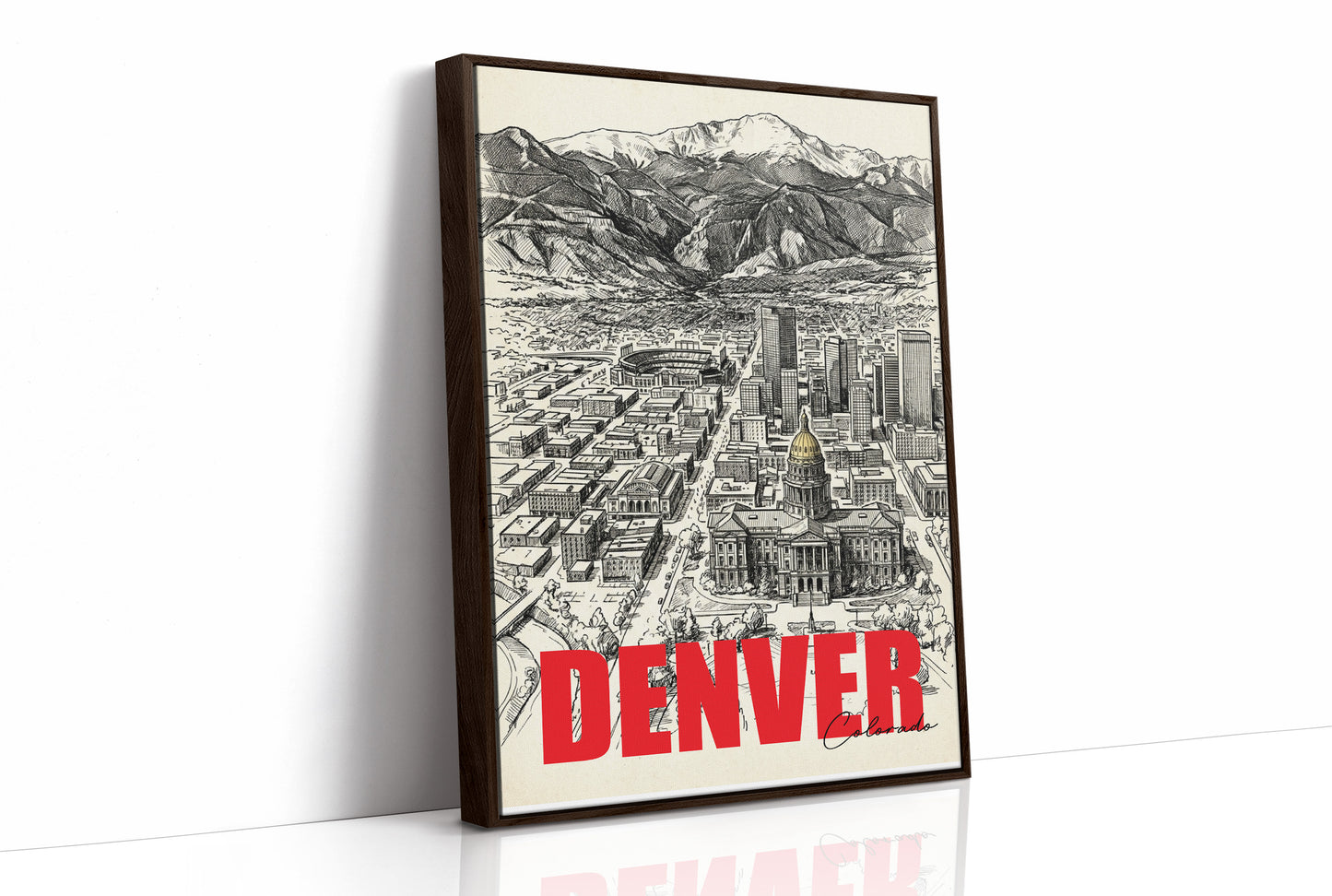 Denver, Gold Dome Below