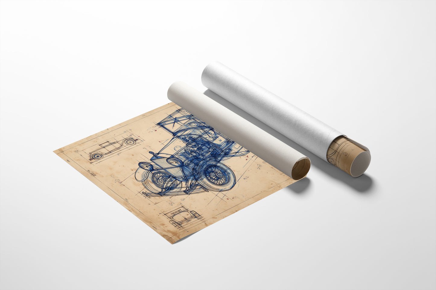 Drawn Before It Was Built