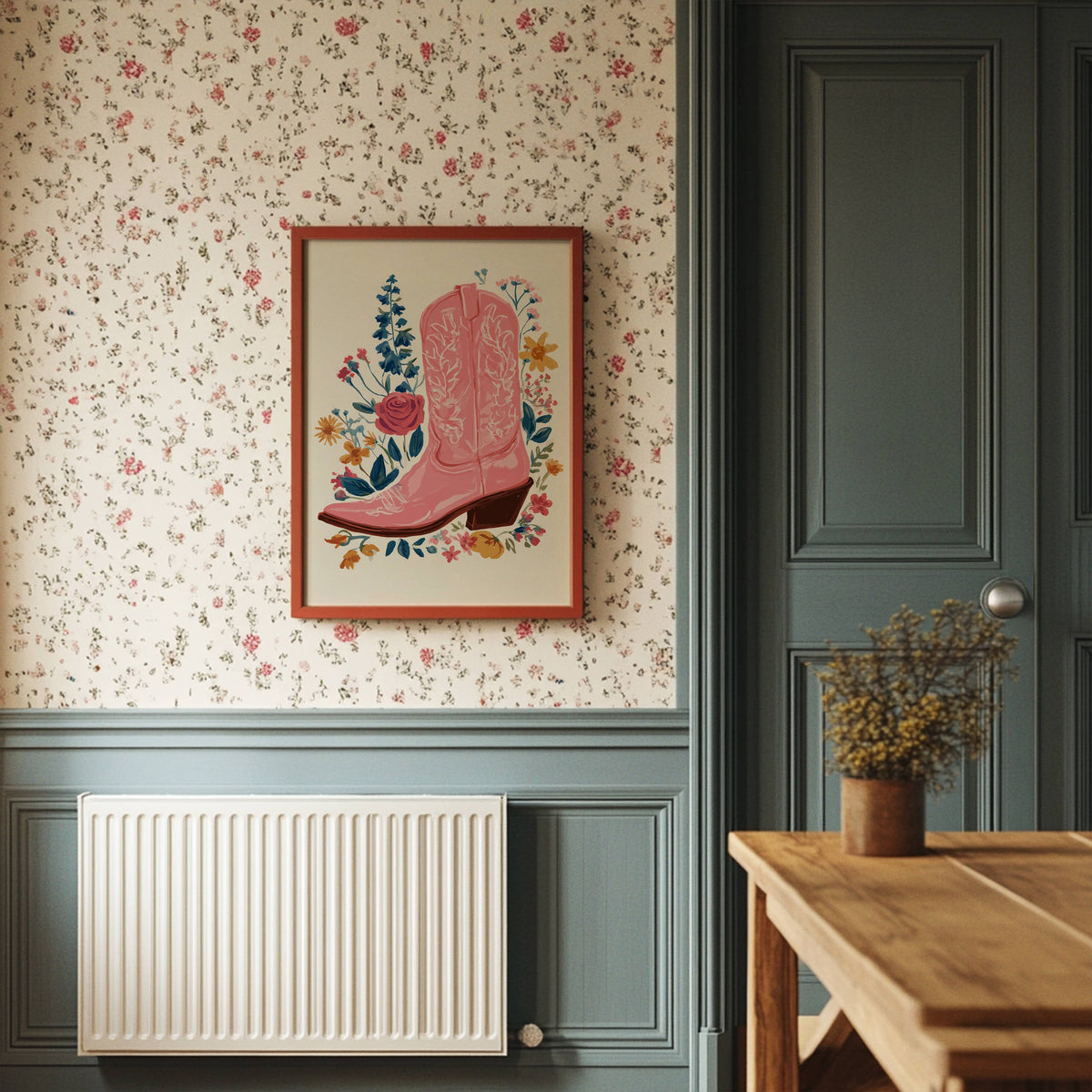 Wildflower Cowgirl Dreams - Pink Western Boots