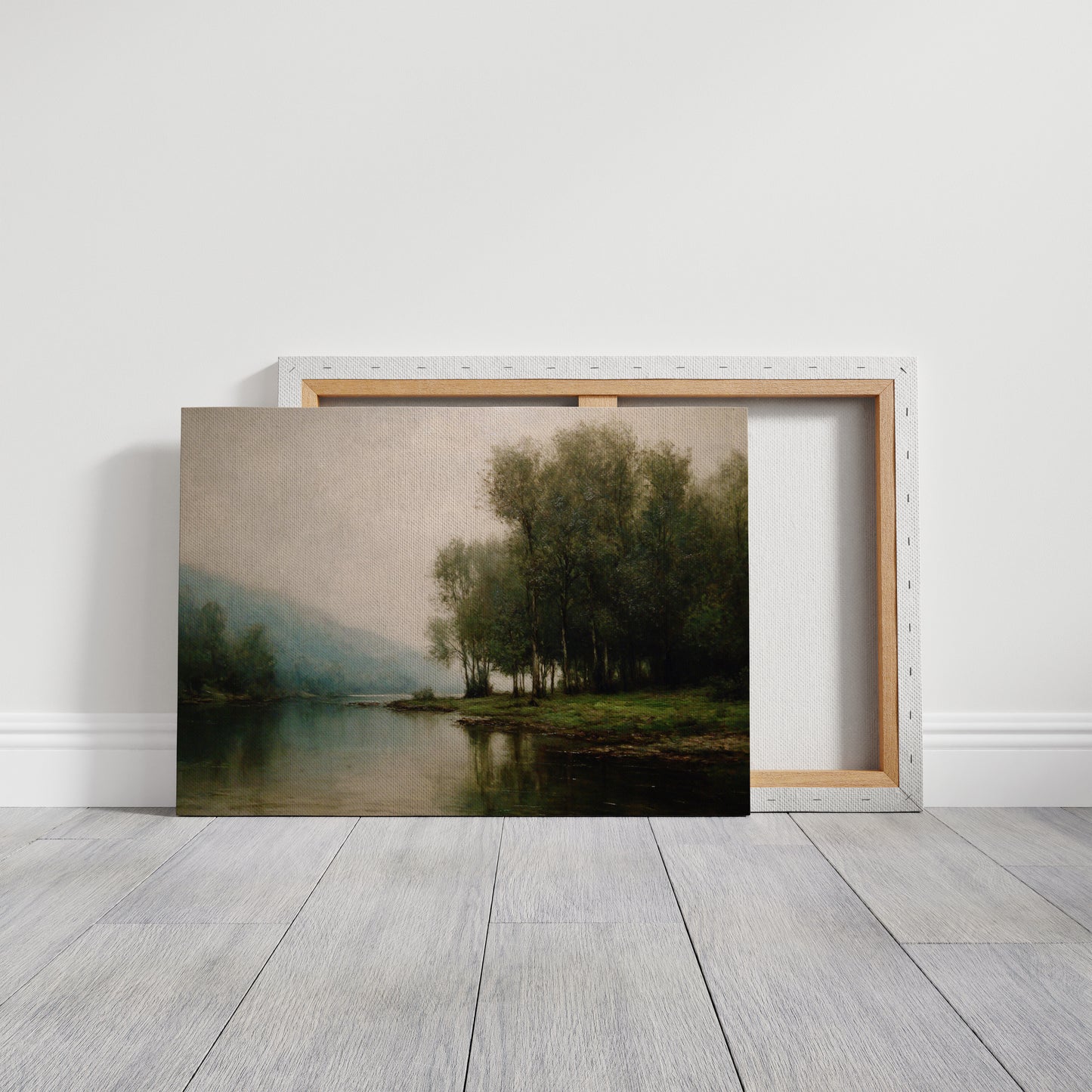 Mist Softens The River's Edge