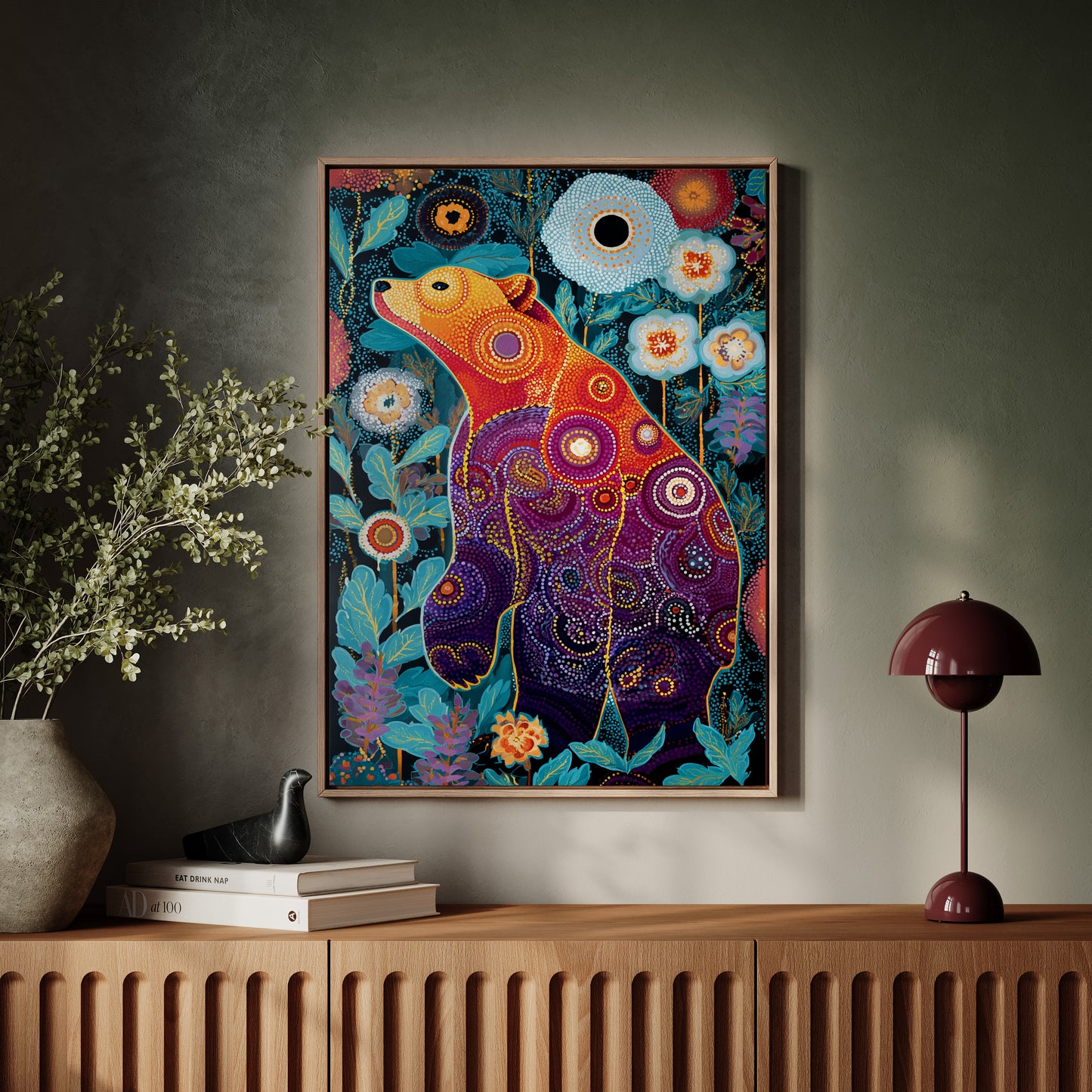 A Bear Among Blossoms