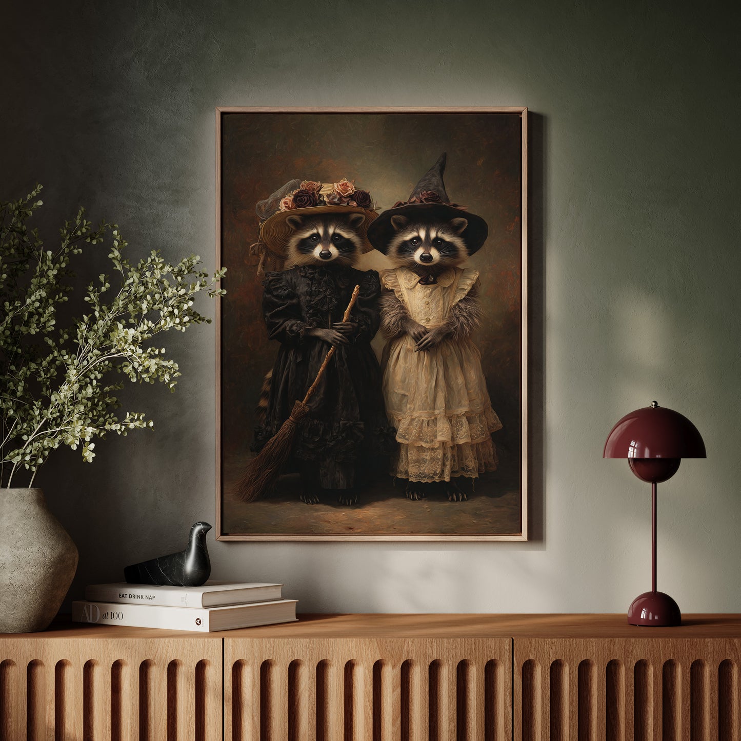 Charmed Companions in Curious Attire