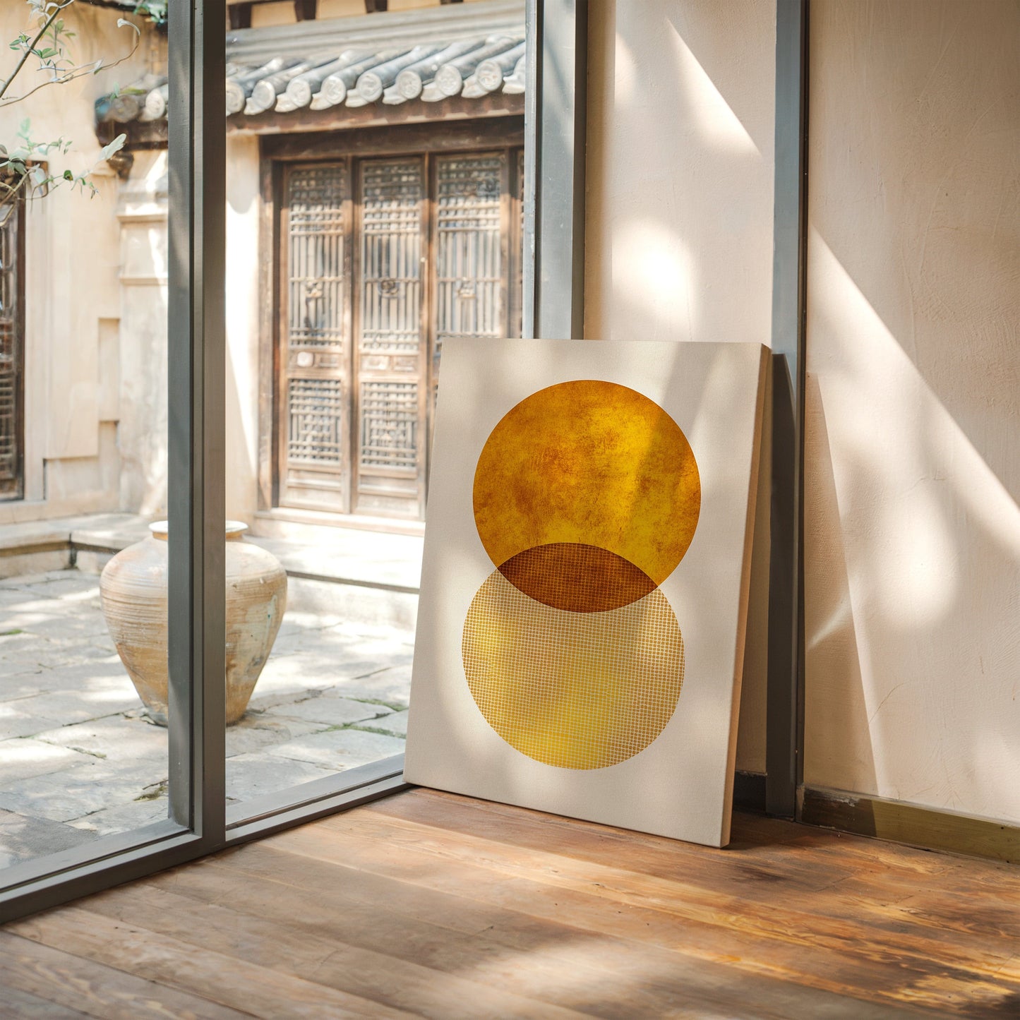 Amber Circles Dance At Dawn