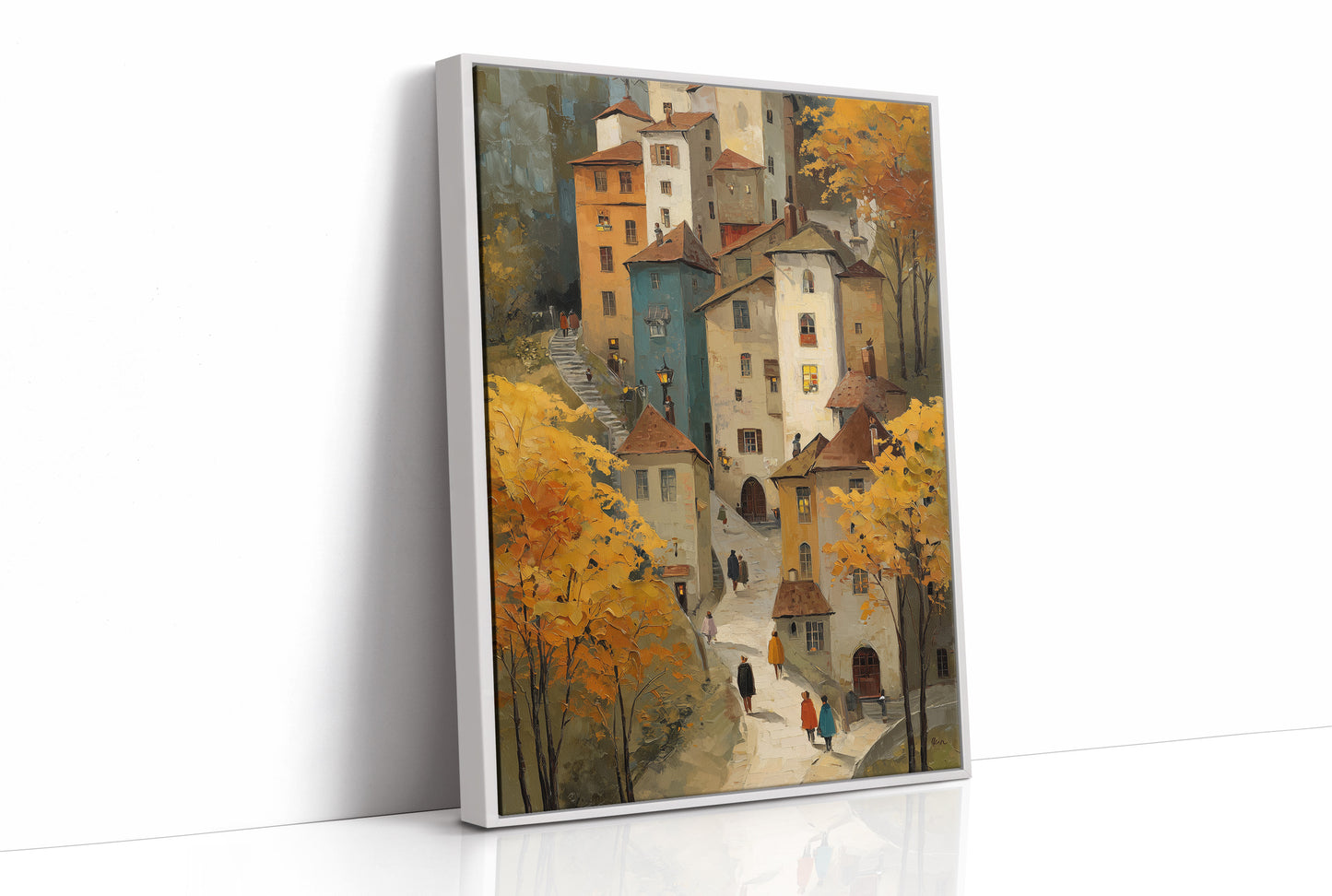 Autumn Passage Through Medieval Heights