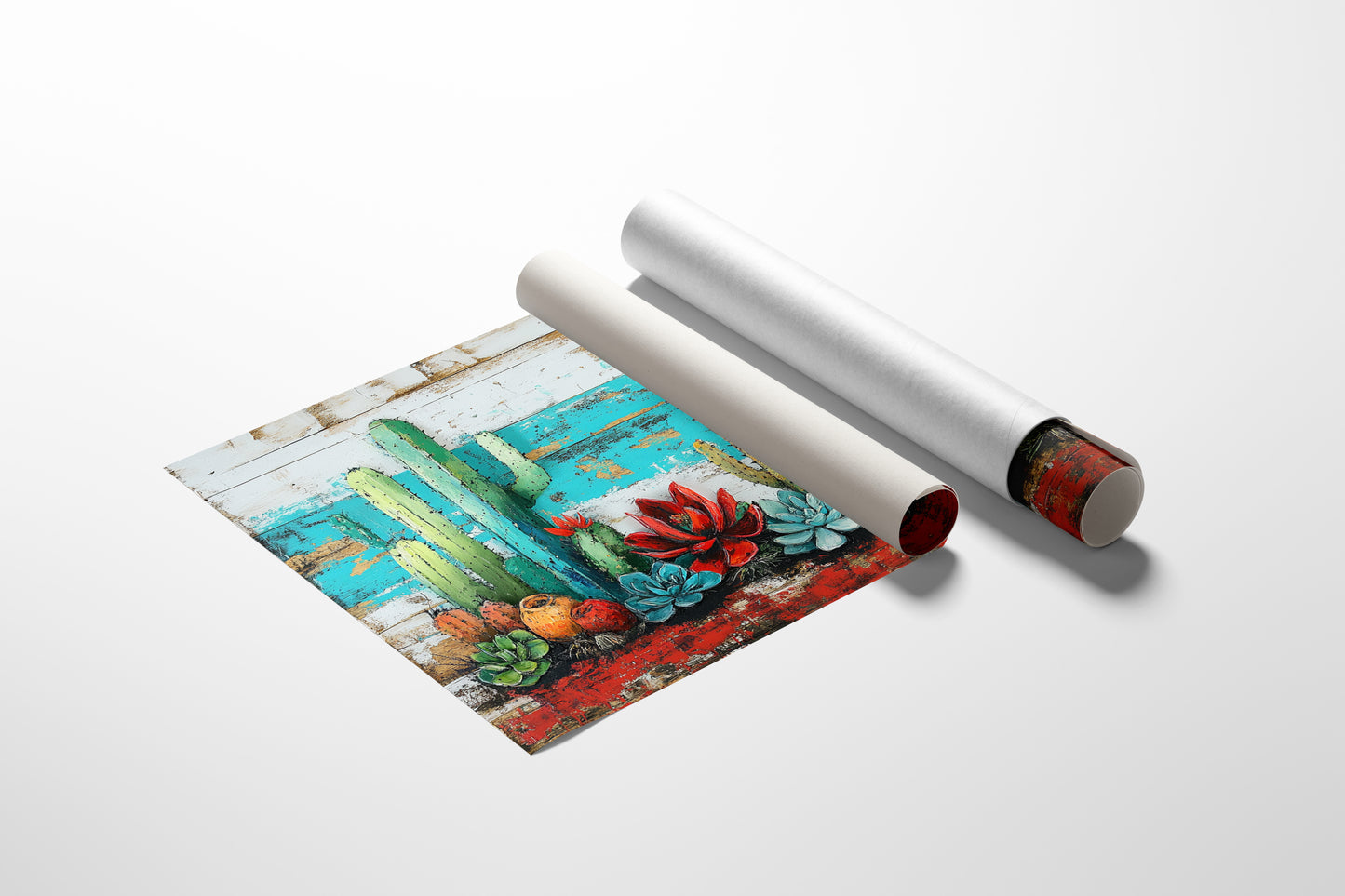 Desert Blooms Paint Turquoise Dreams