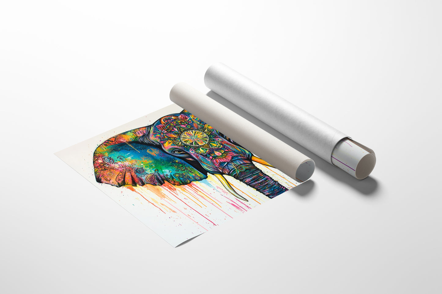 Sacred Colors Dance Through Tusks