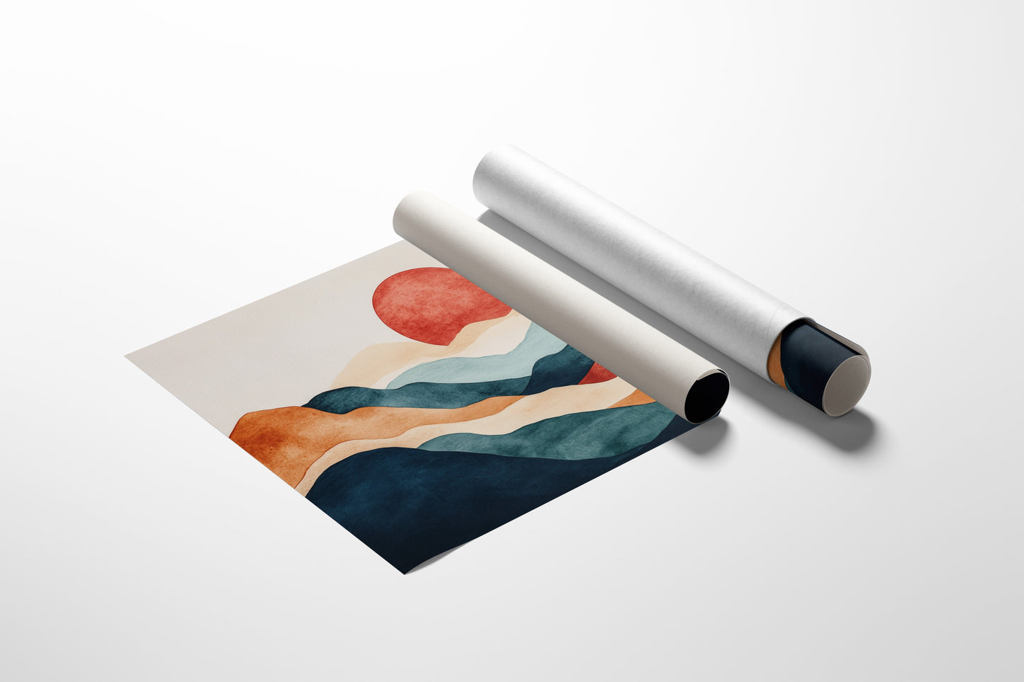 Mountains Flow Like Ocean Waves