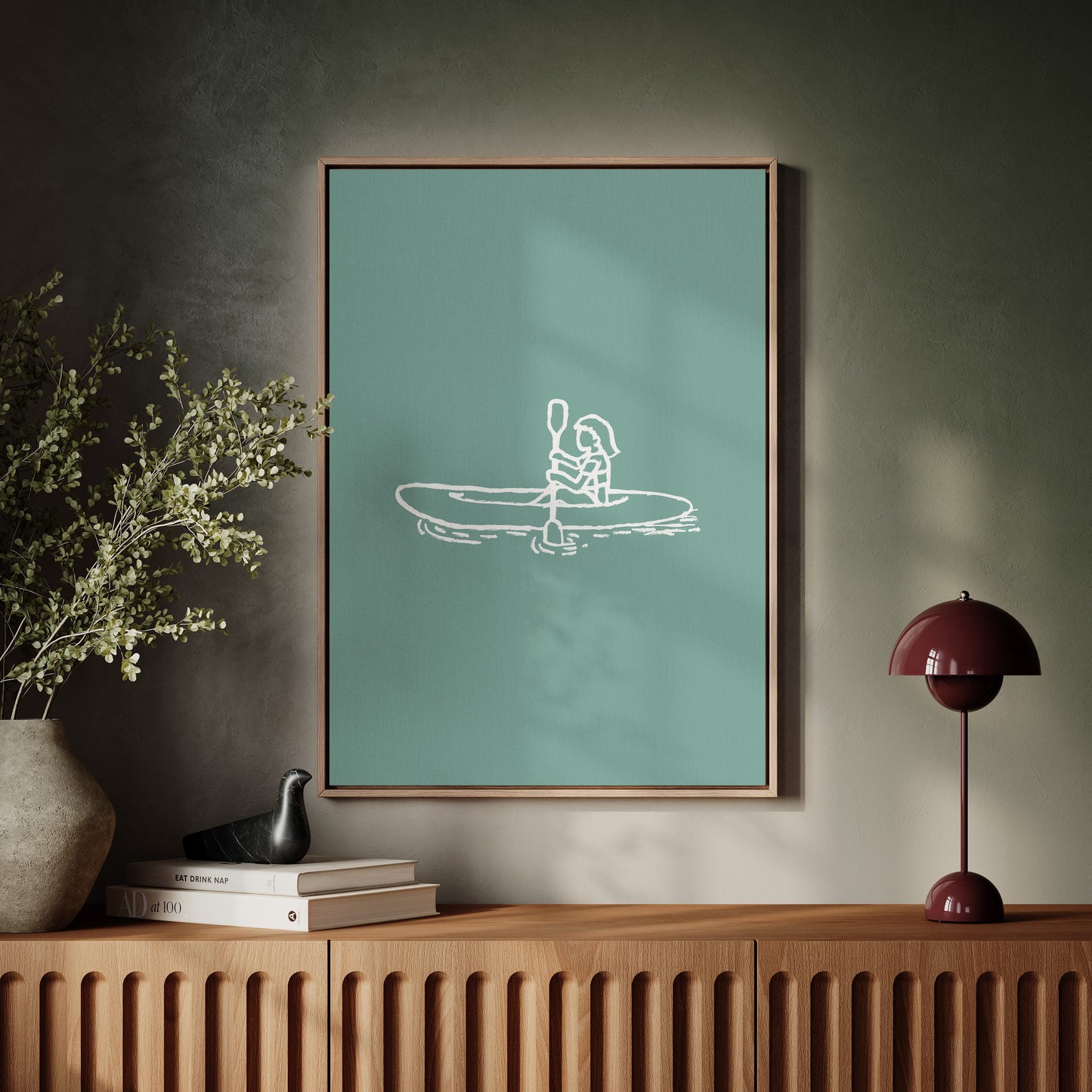 Champagne Toast On Still Waters