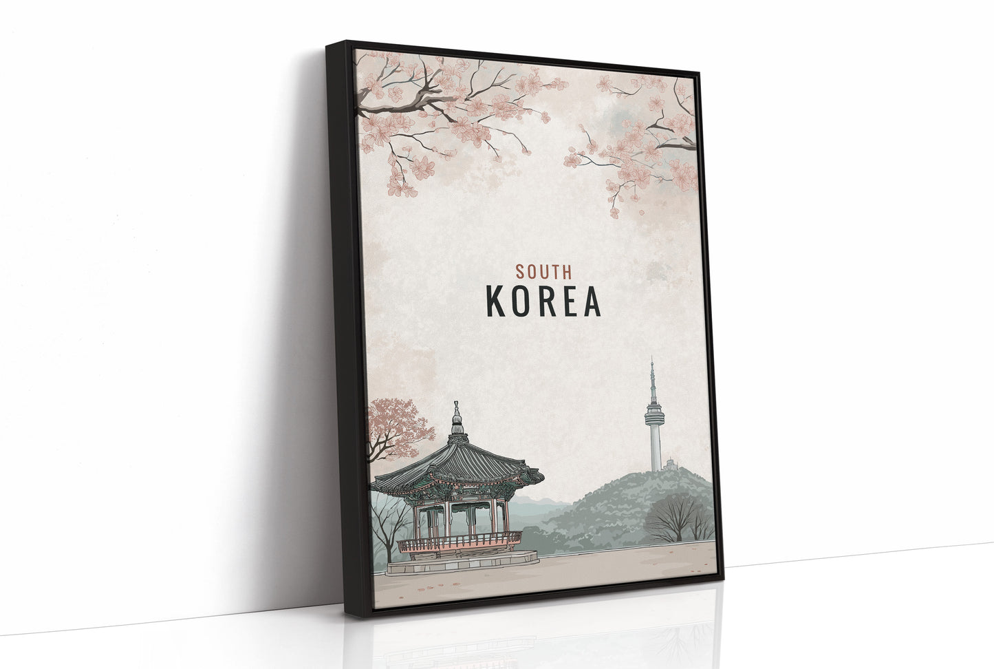 Cherry Blossoms Frame Seoul's Heritage