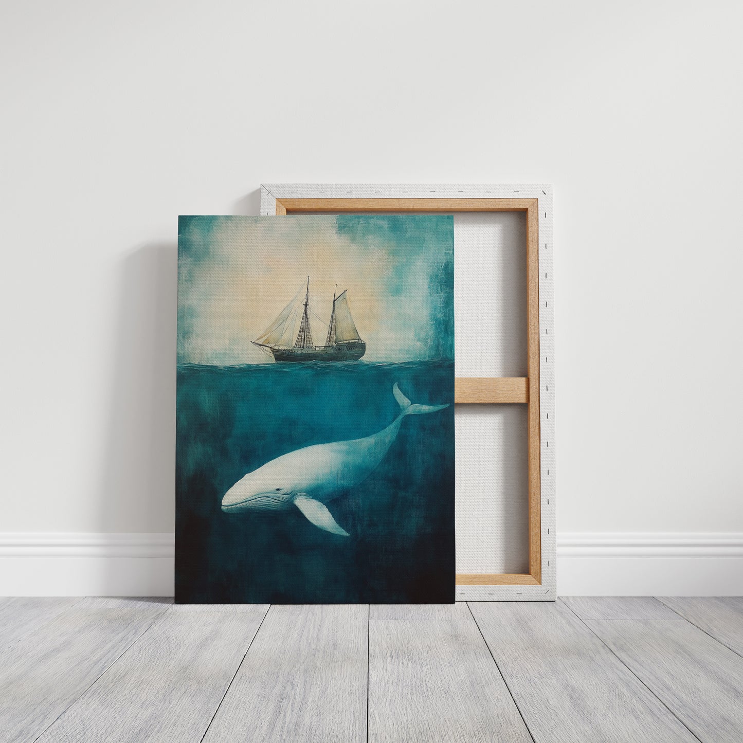 Deep Blue Silence and the Whale