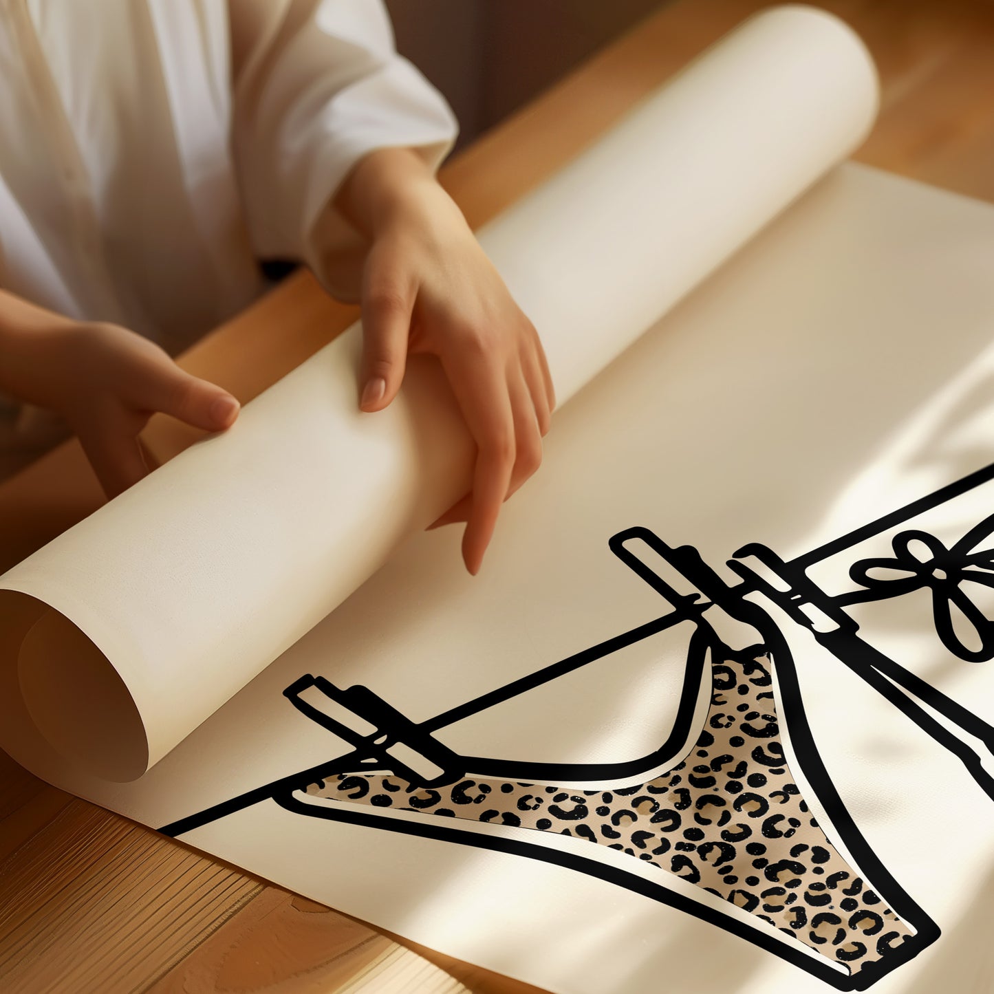 Wild Print, Line Dried Instinct
