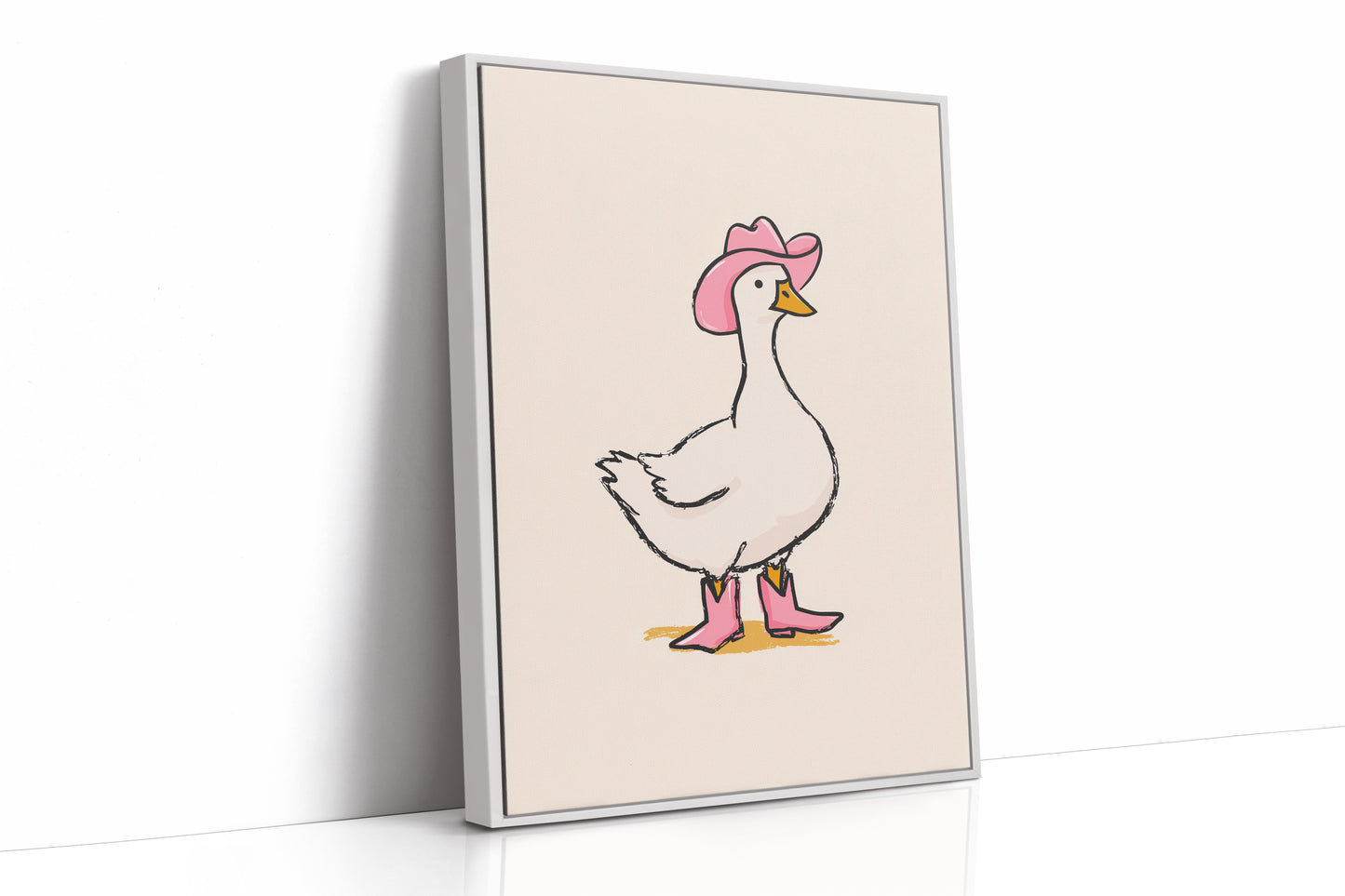 Pink Boots Prairie Goose