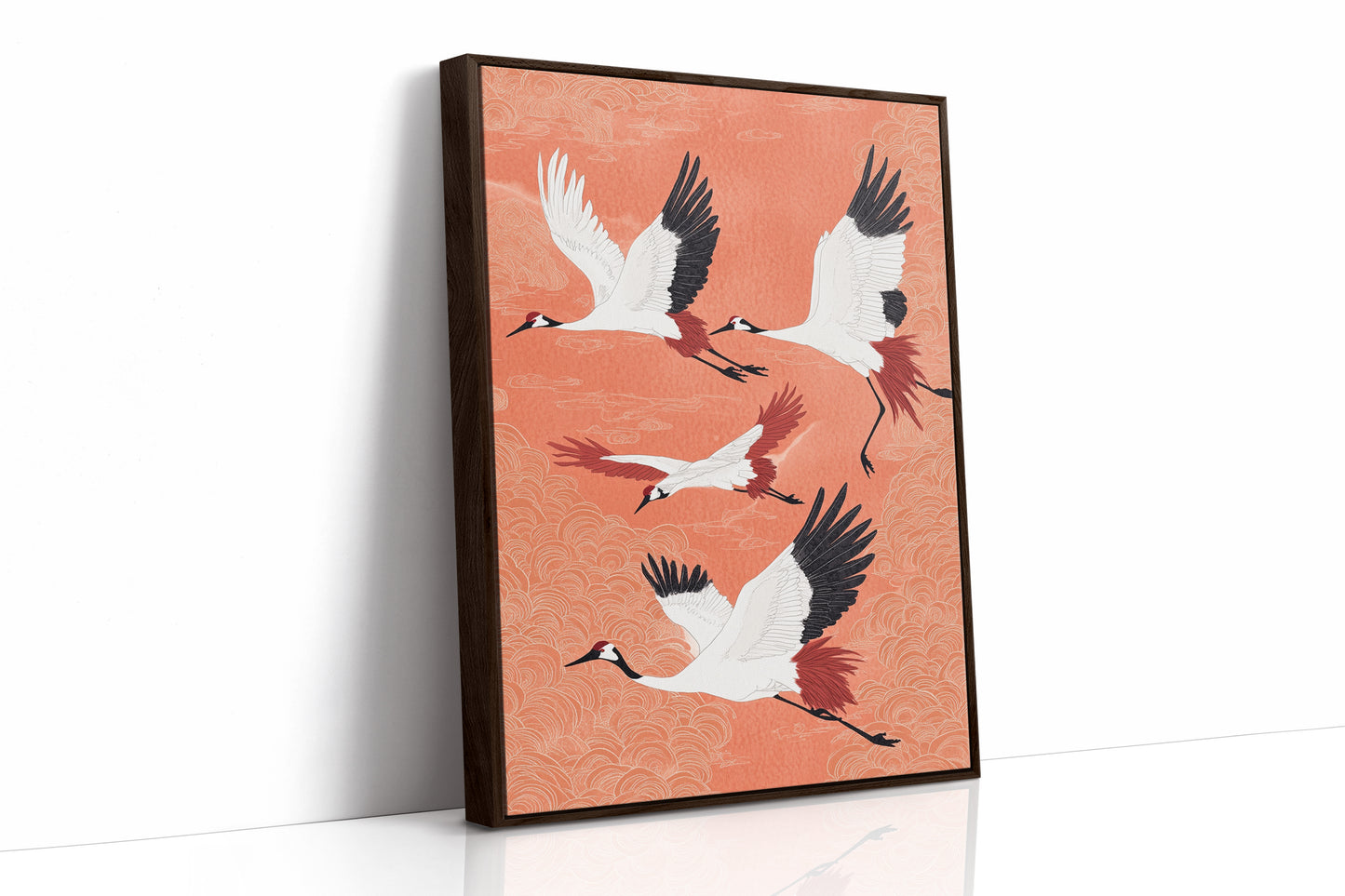 Japanese Crane Wall Art – Elegant Traditional-Inspired Print