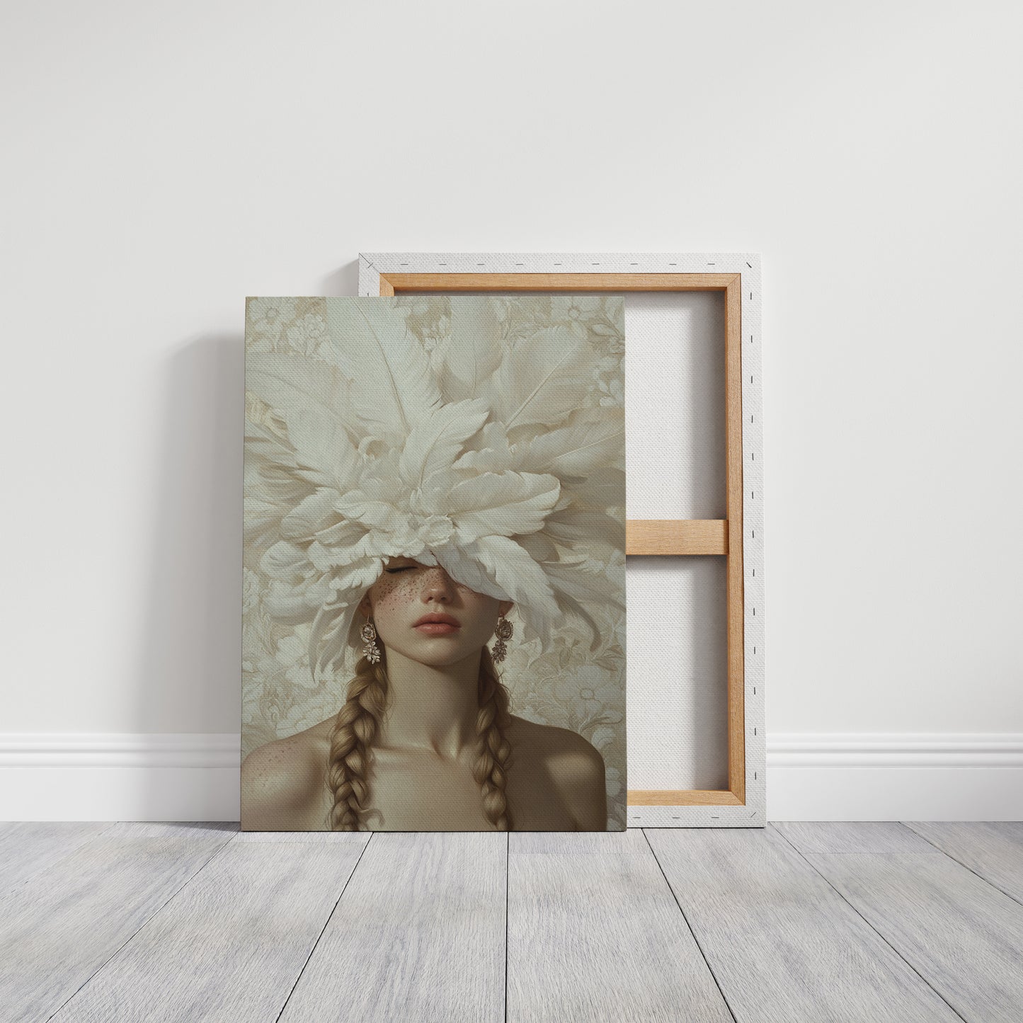 Whispers of Ivory Feathers