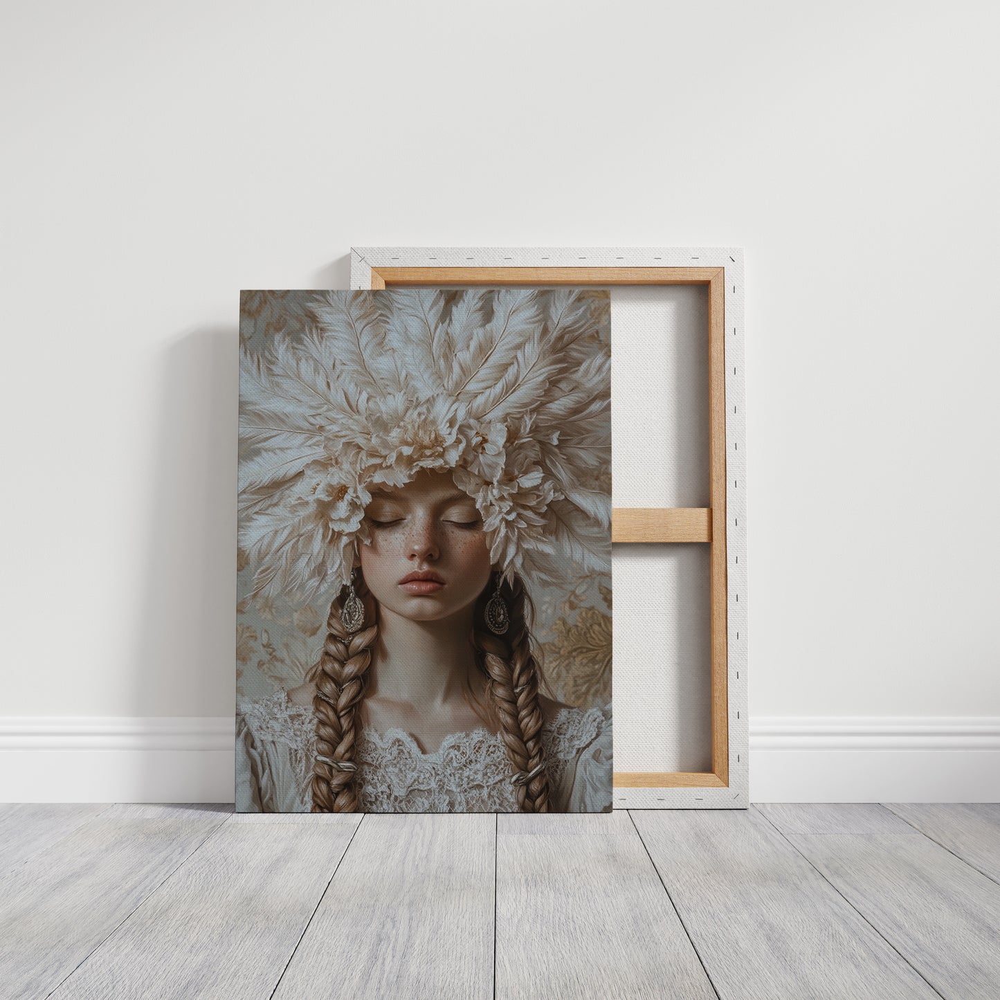 Crowned in Silence and Lace