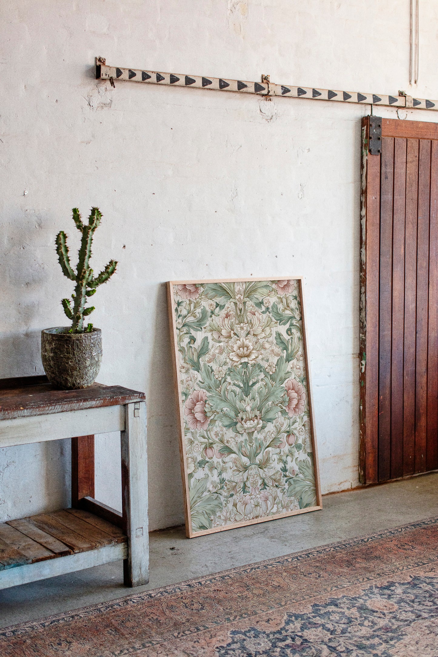 Petals Adorn the Silent Walls
