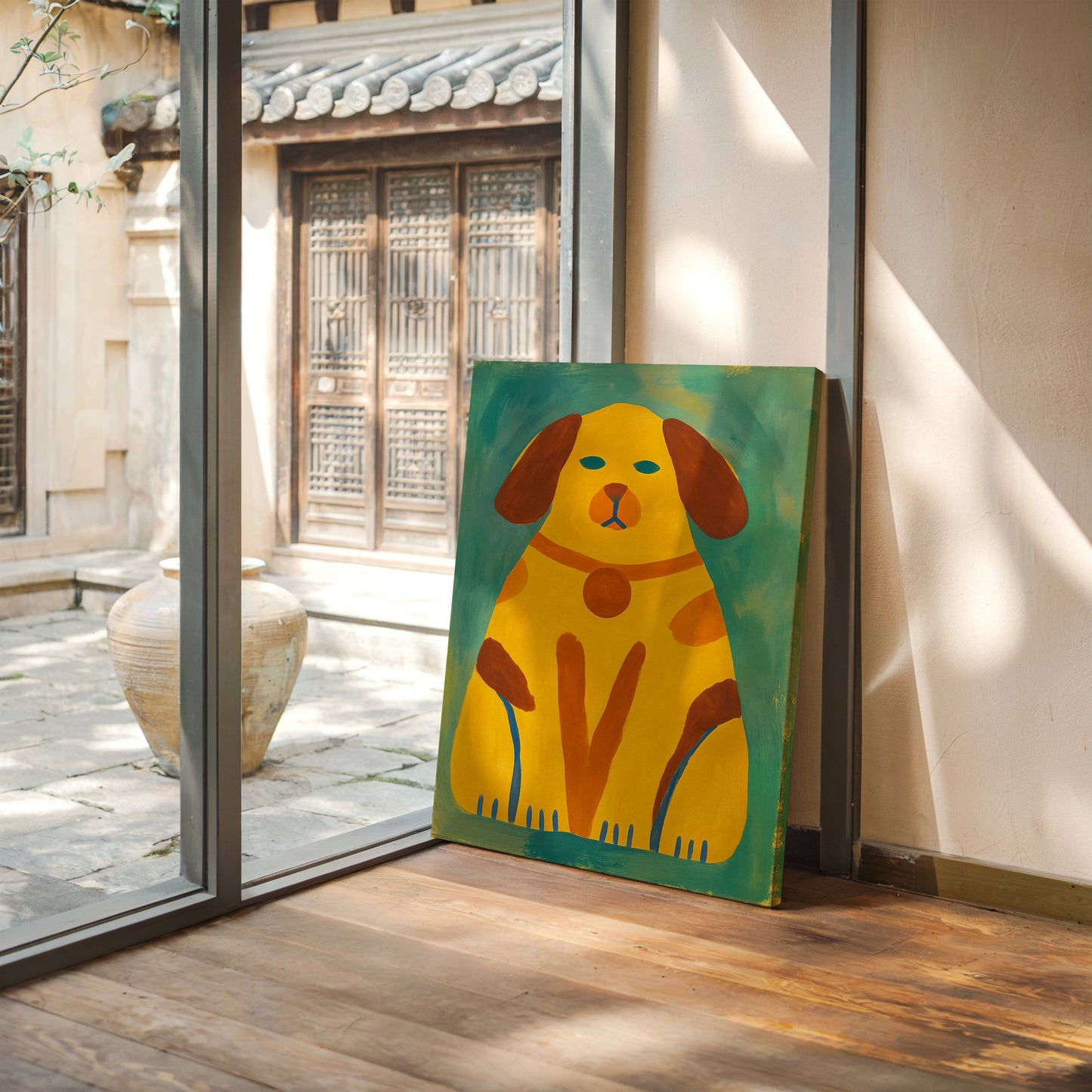 Playful Pup Brings Summer Joy