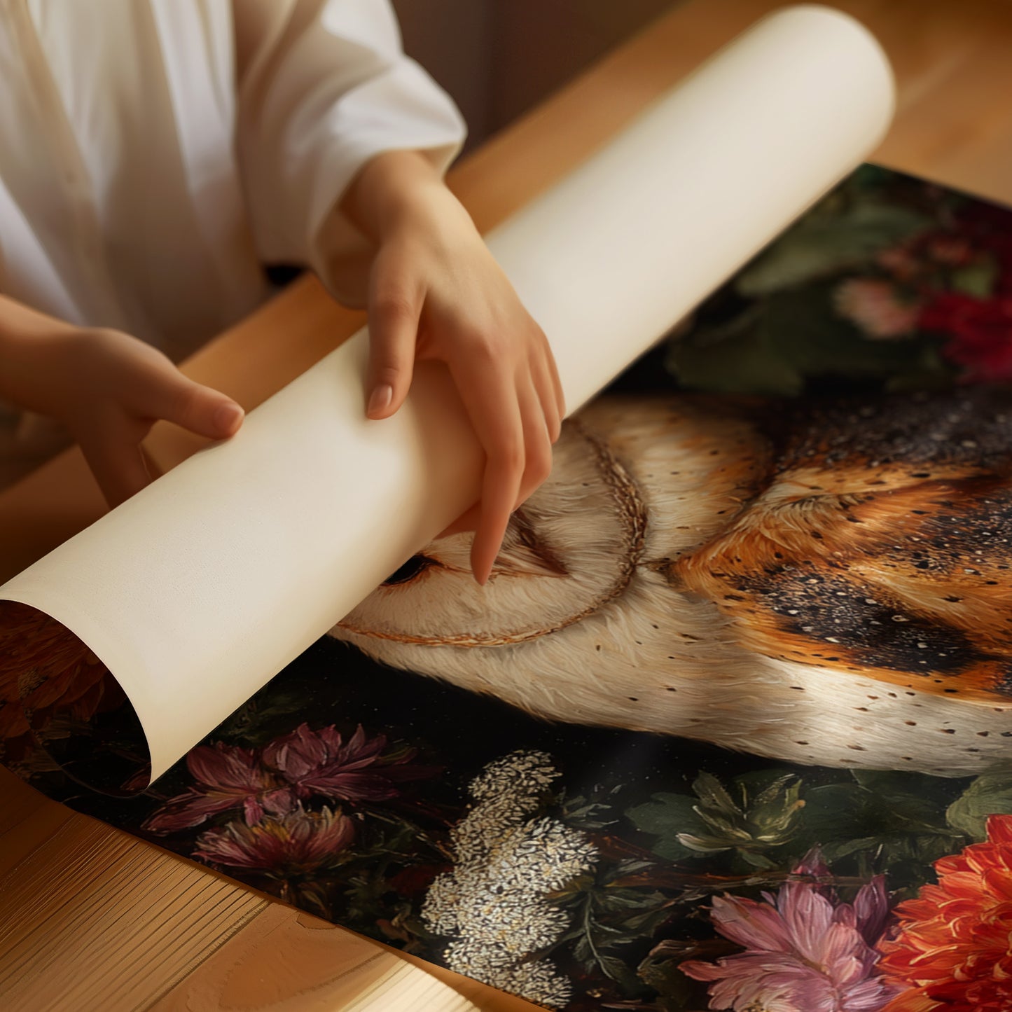 Winged Guardian of the Floral Realm