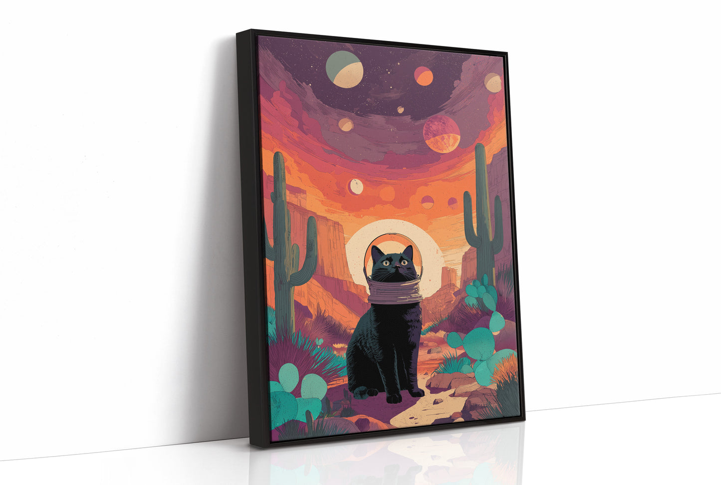 Cosmic Sentinel Of The Painted Desert