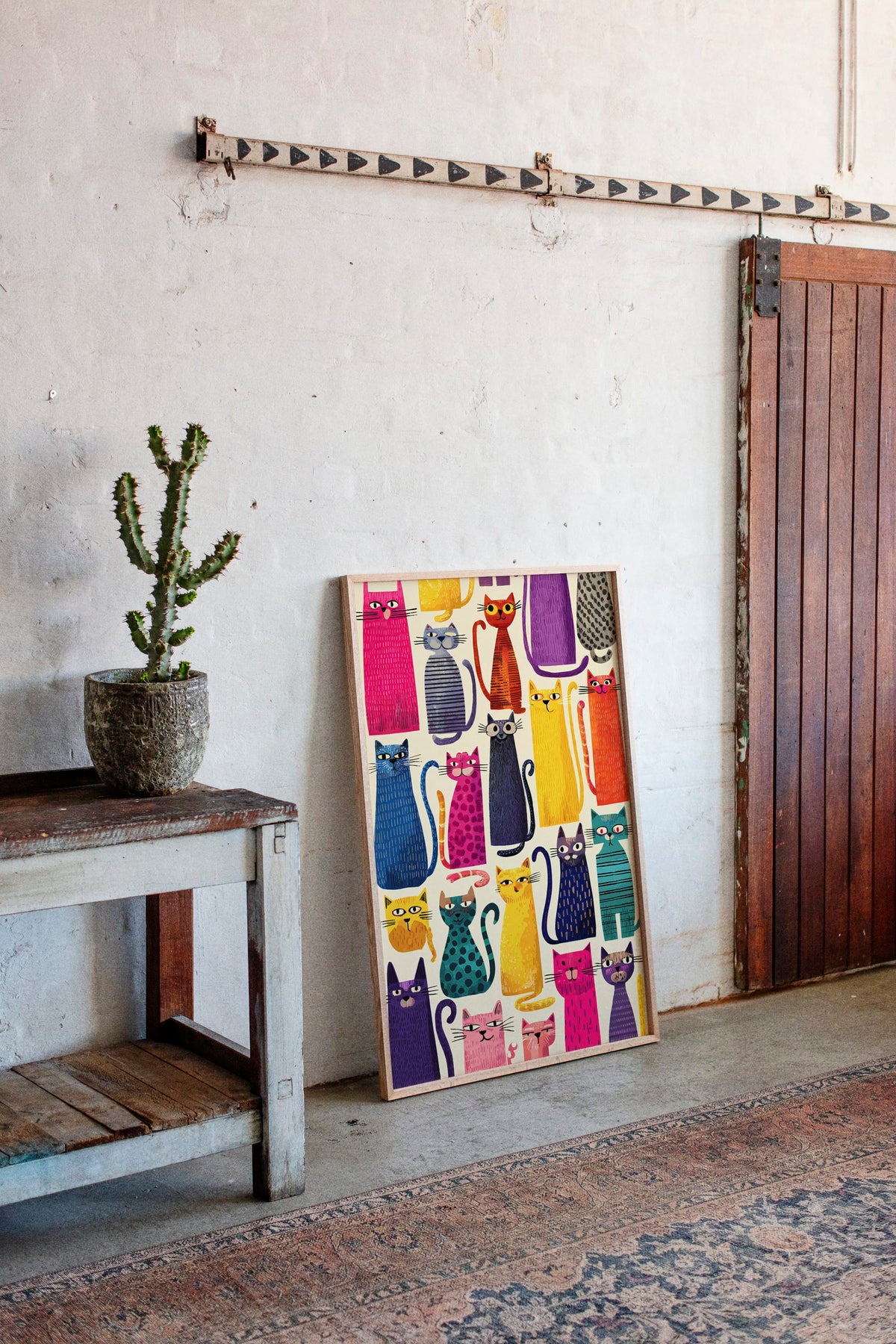 Feline Fiesta in Color