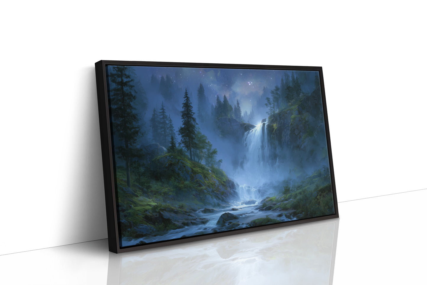 Cascading Secrets Of Midnight Forest