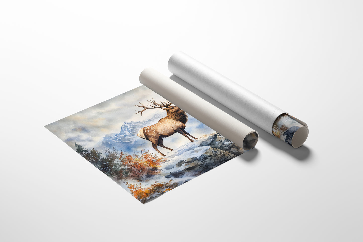 Winter Majesty Claims Mountain Peak