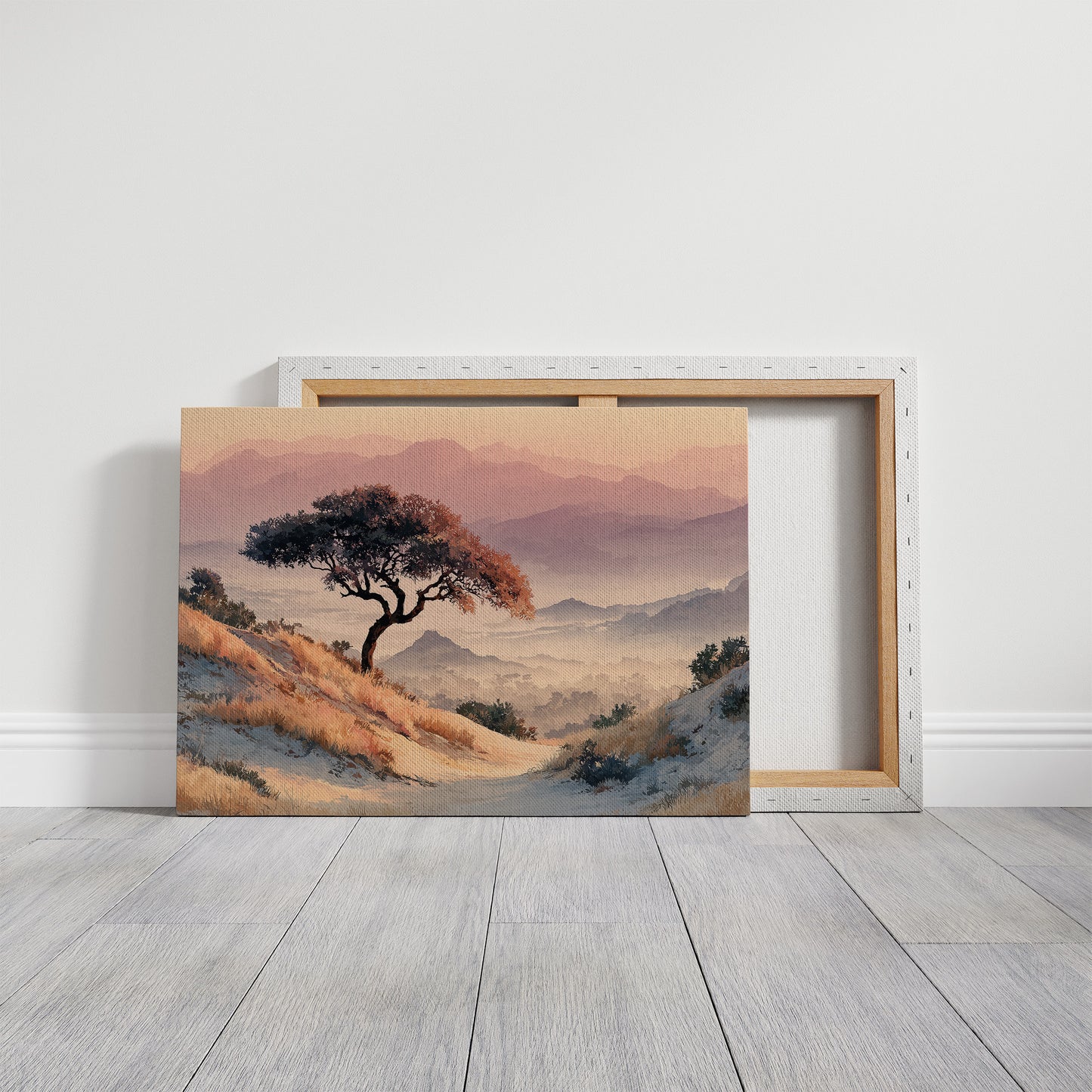 The Windswept Solitary Tree