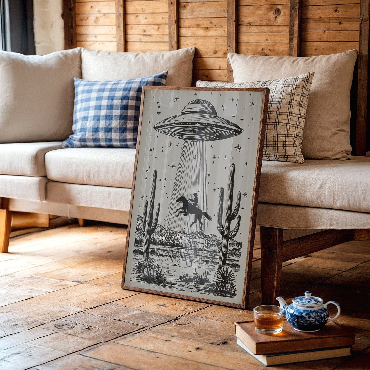 Midnight Cowboys Meet Desert Aliens