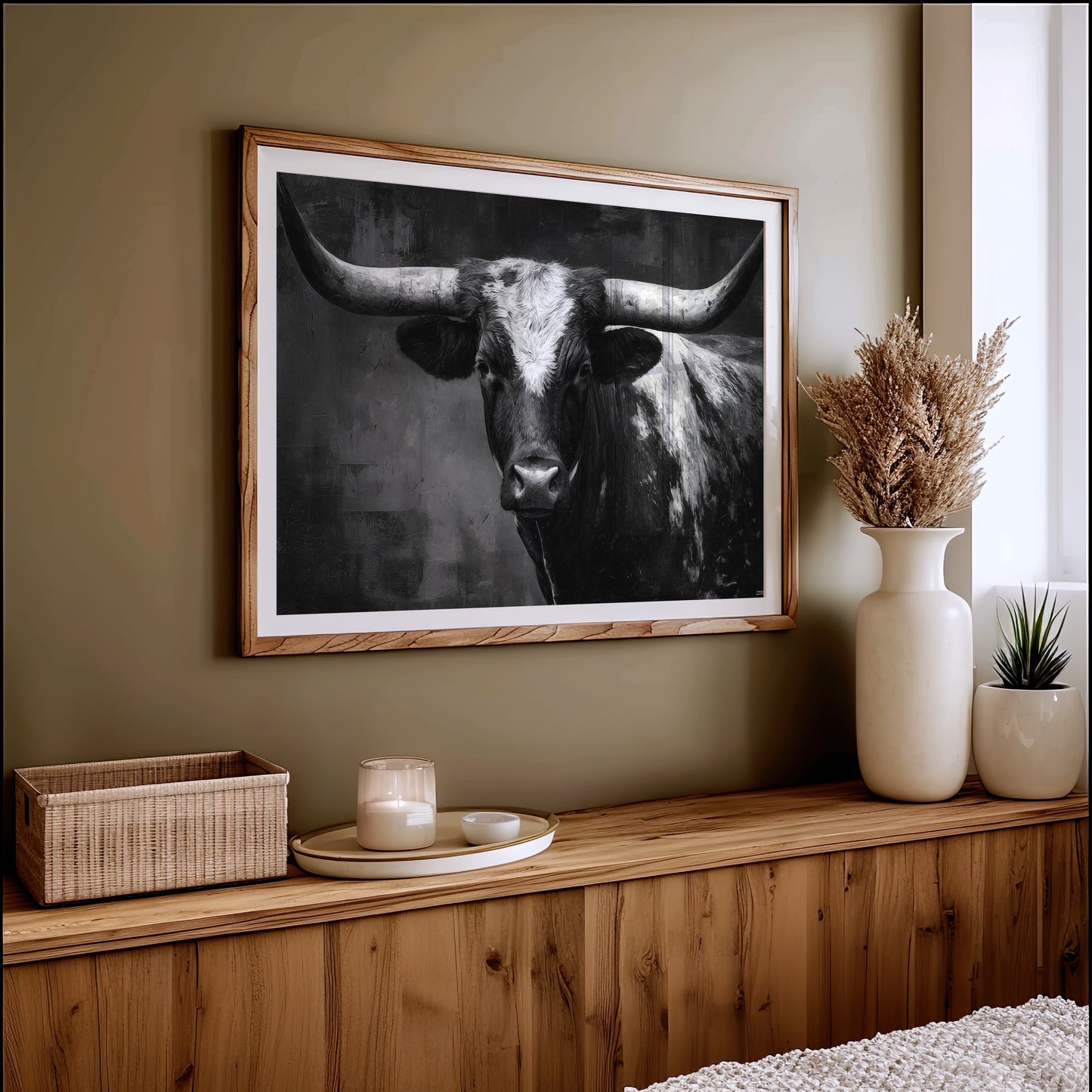 Longhorn Tales At Twilight Hour