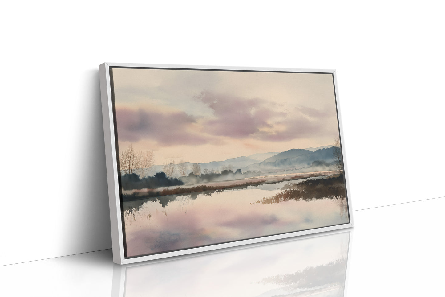 Lavender Lakes Between Silent Hills