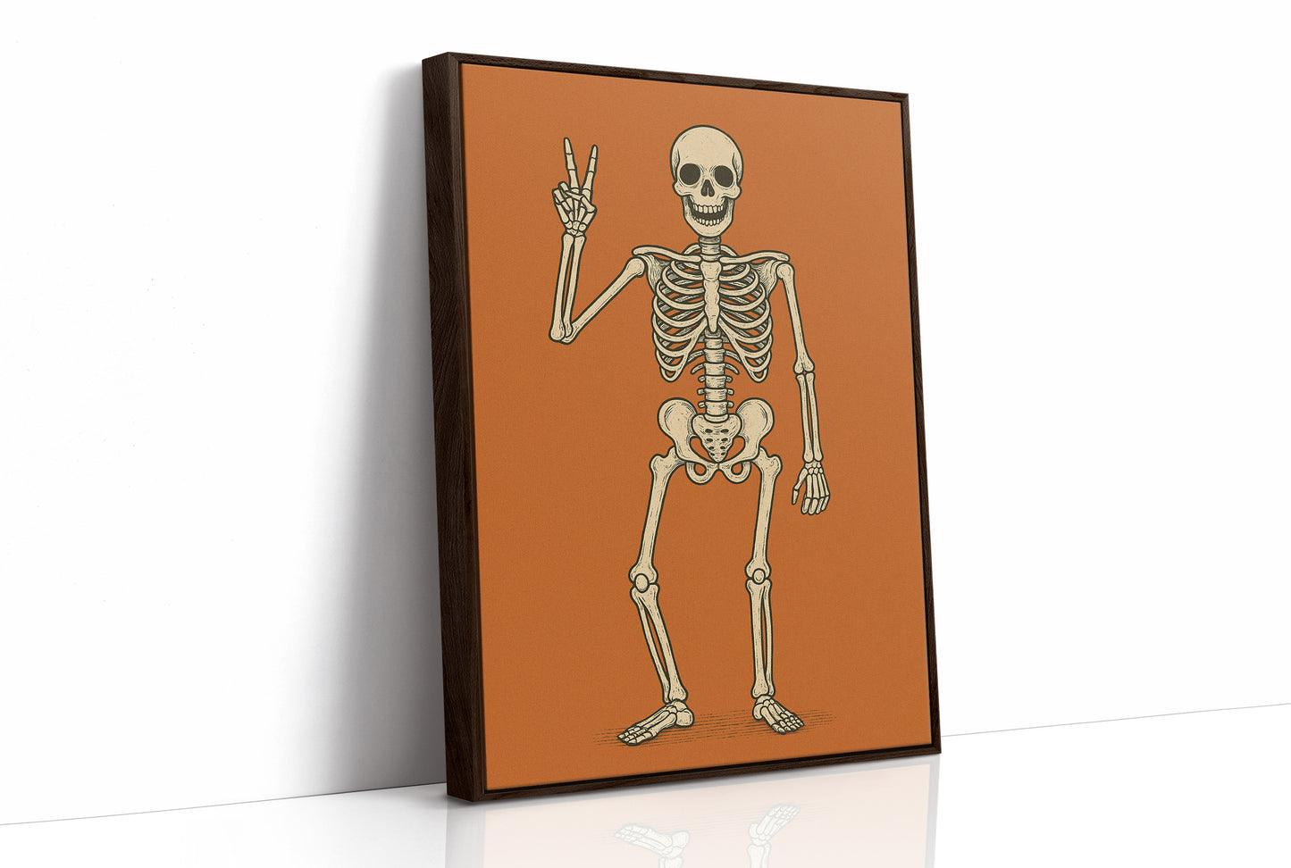 Peace Among Bones And Pumpkins