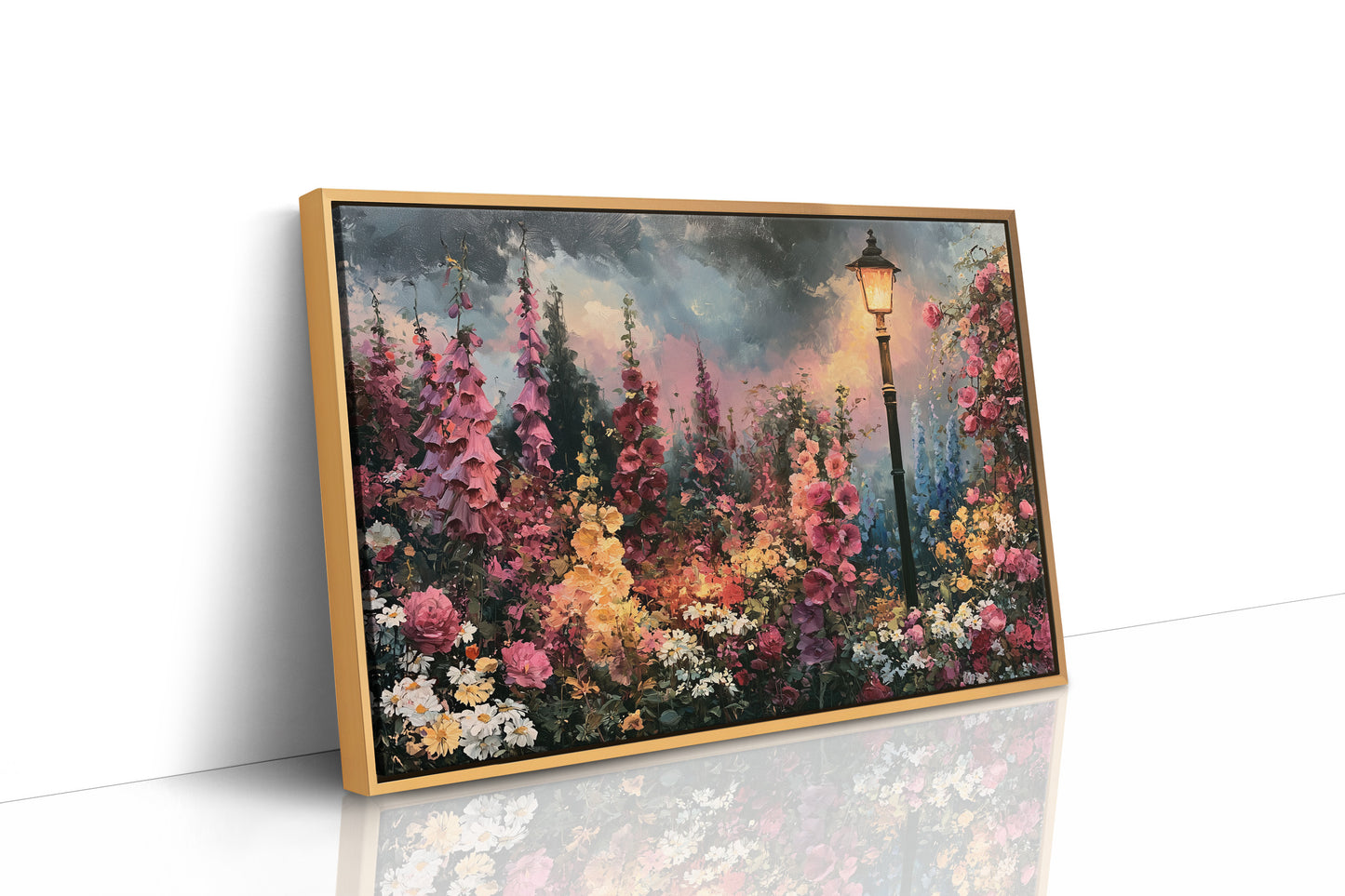 Lamplight in the Cottage Garden
