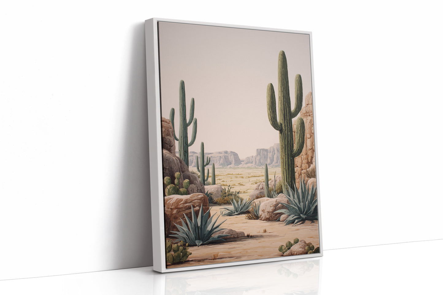 Desert Sentinels Guard Ancient Valley
