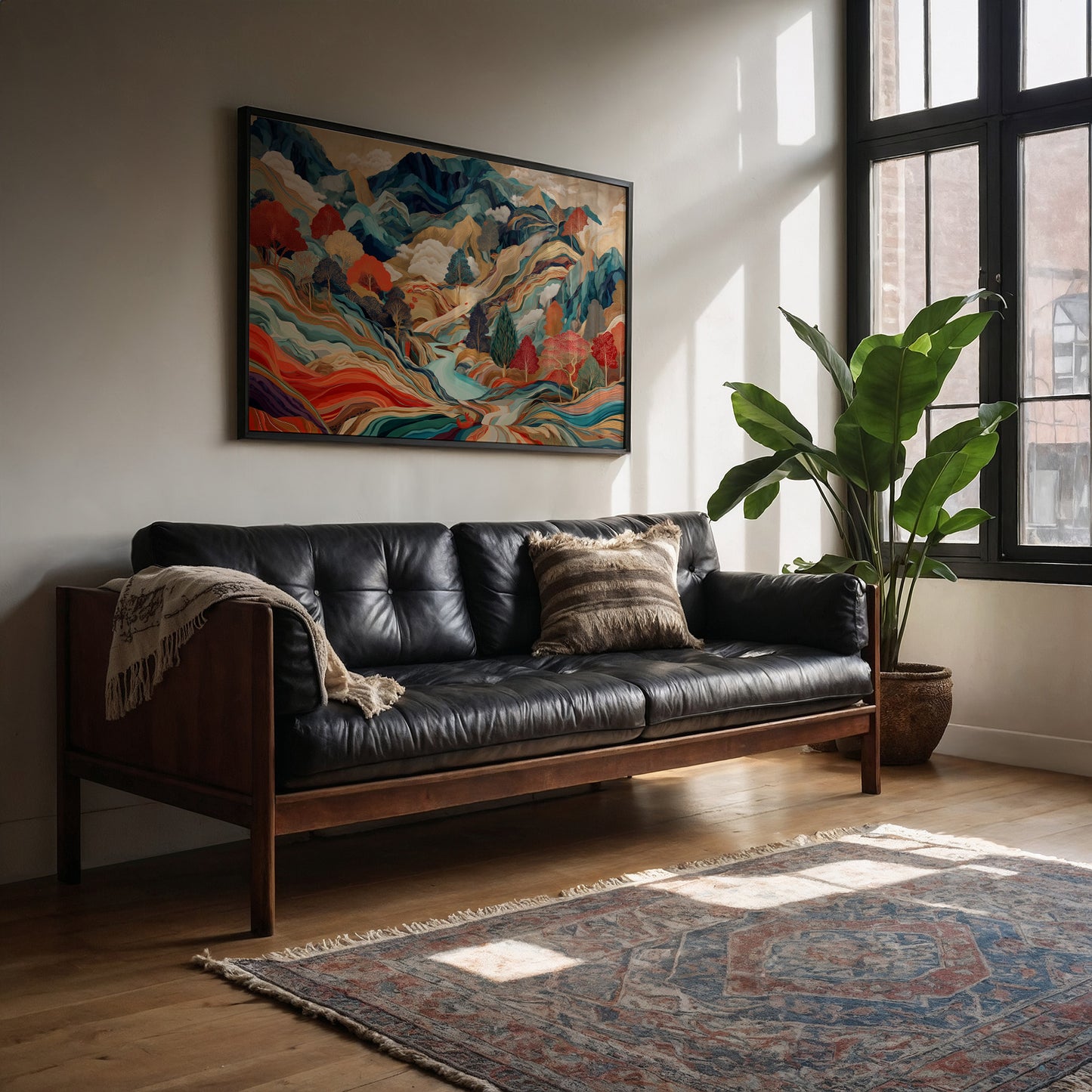 Mountain Rivers Paint Their Stories