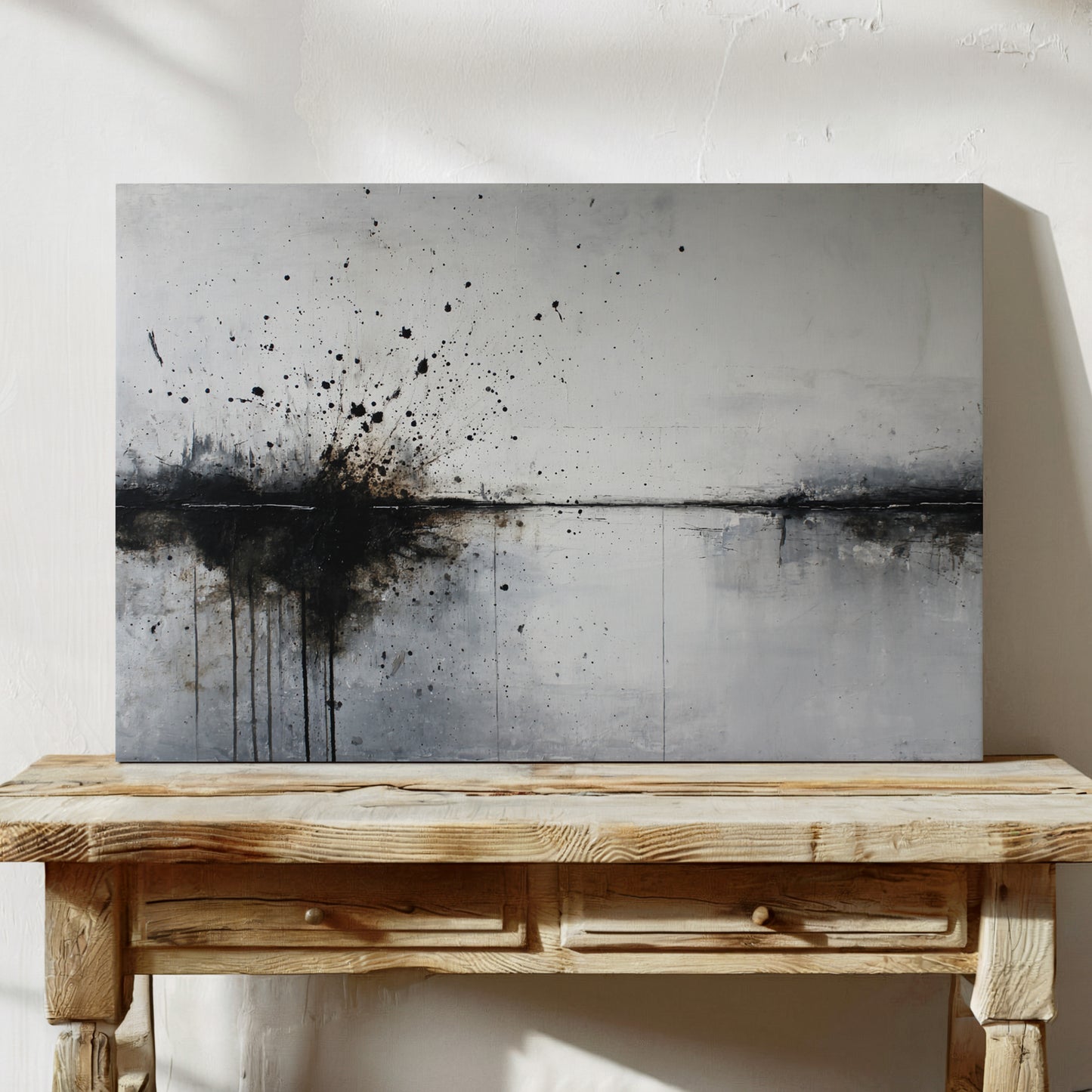 Flecks of Time on Canvas