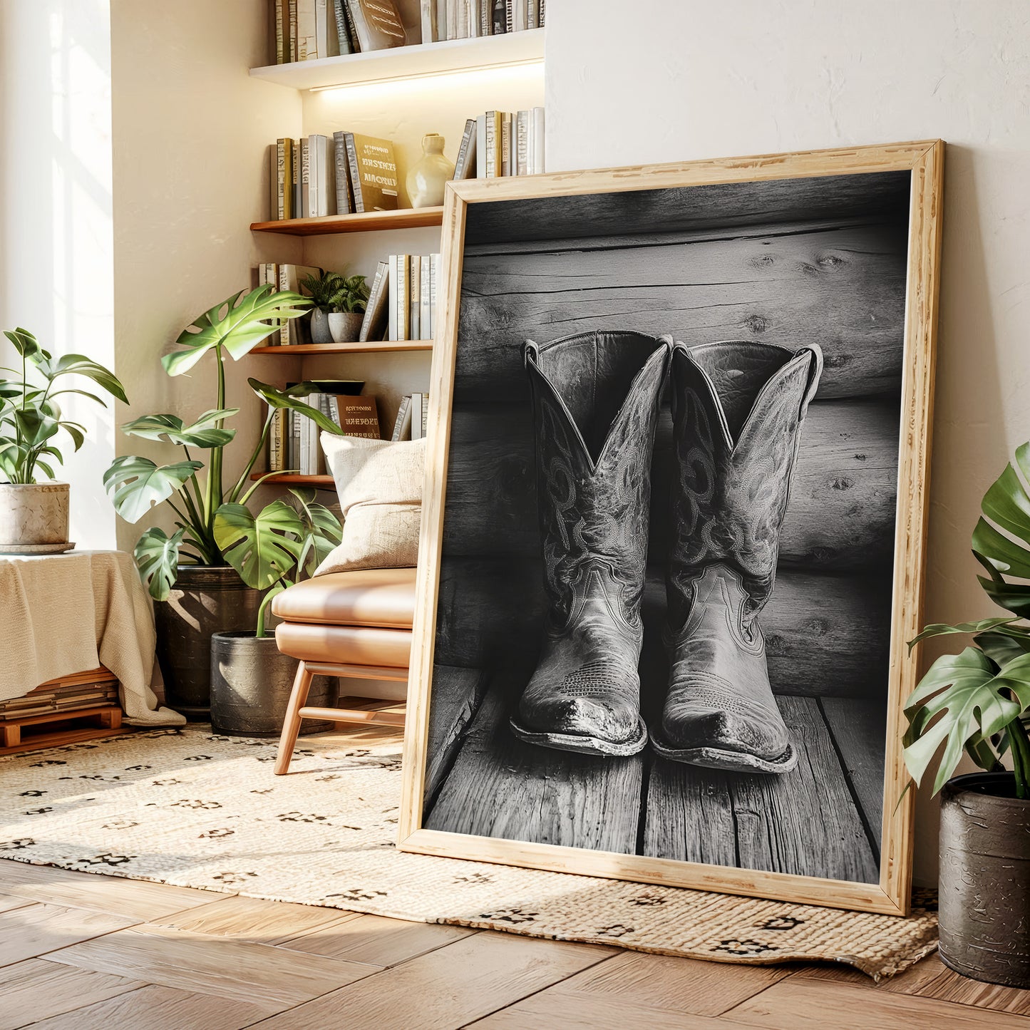 Weathered Boots and Western Roots