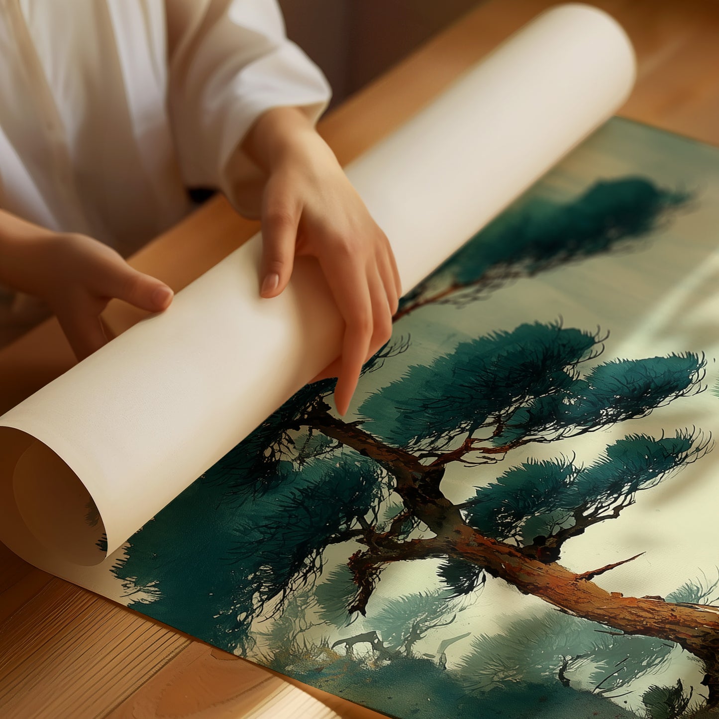 Windswept Pines Tell Ancient Stories