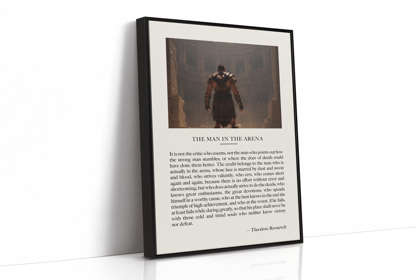 The Man in the Arena